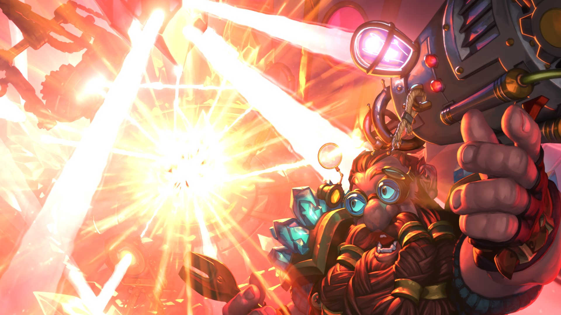 Dr. Boom from Hearthstone: Heroes of Warcraft HD Wallpaper