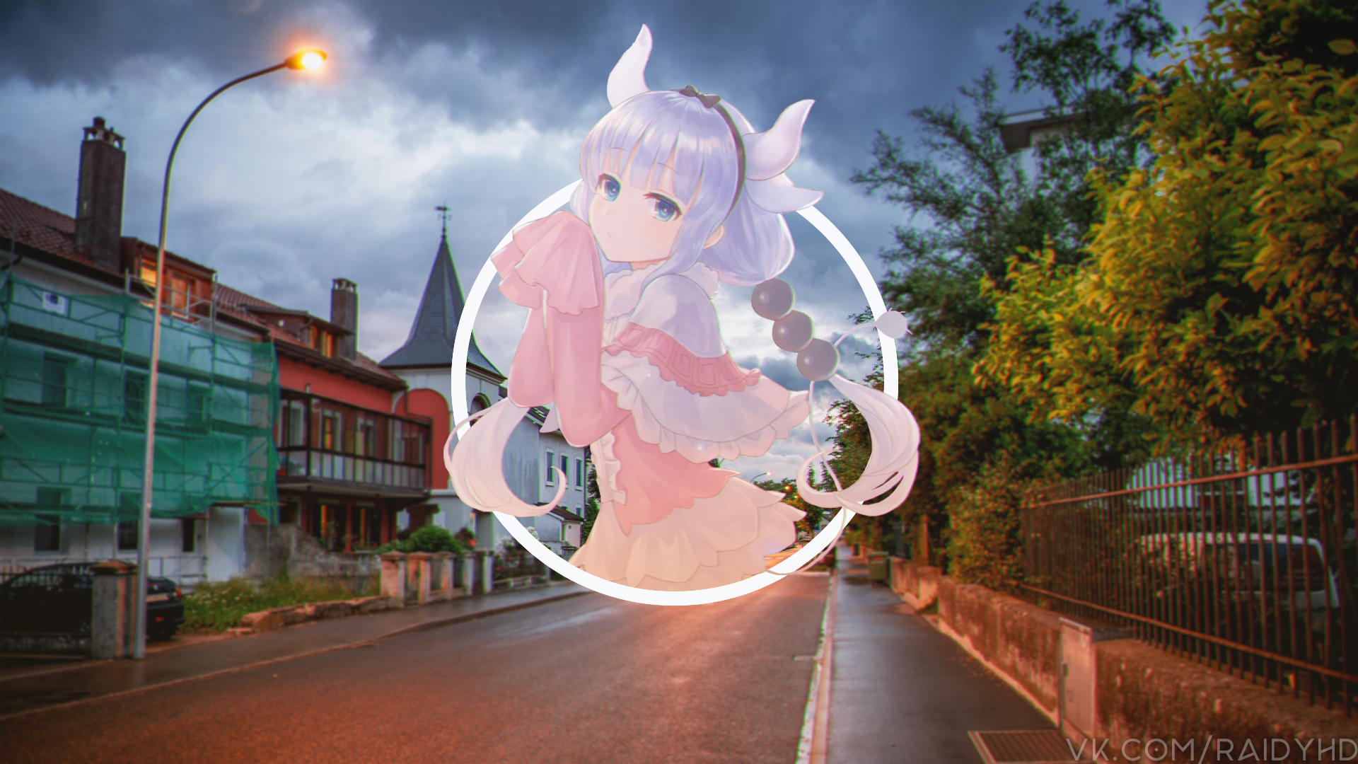 Kanna Kamui from Kobayashi-san Chi no Maid Dragon HD Wallpaper