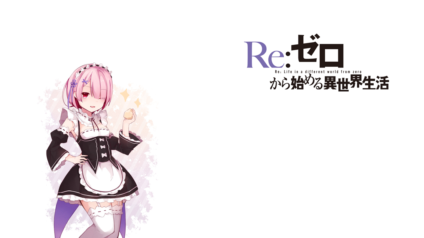 Ram from Re:Zero Kara Hajimeru Isekai Seikatsu HD Wallpaper