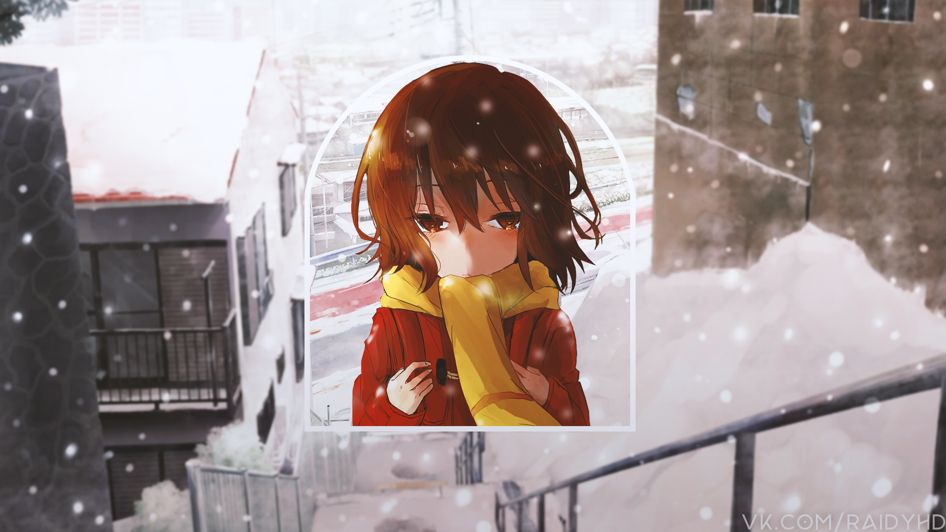 Satoru Fujinuma from Boku dake ga Inai Machi in winter HD Wallpaper