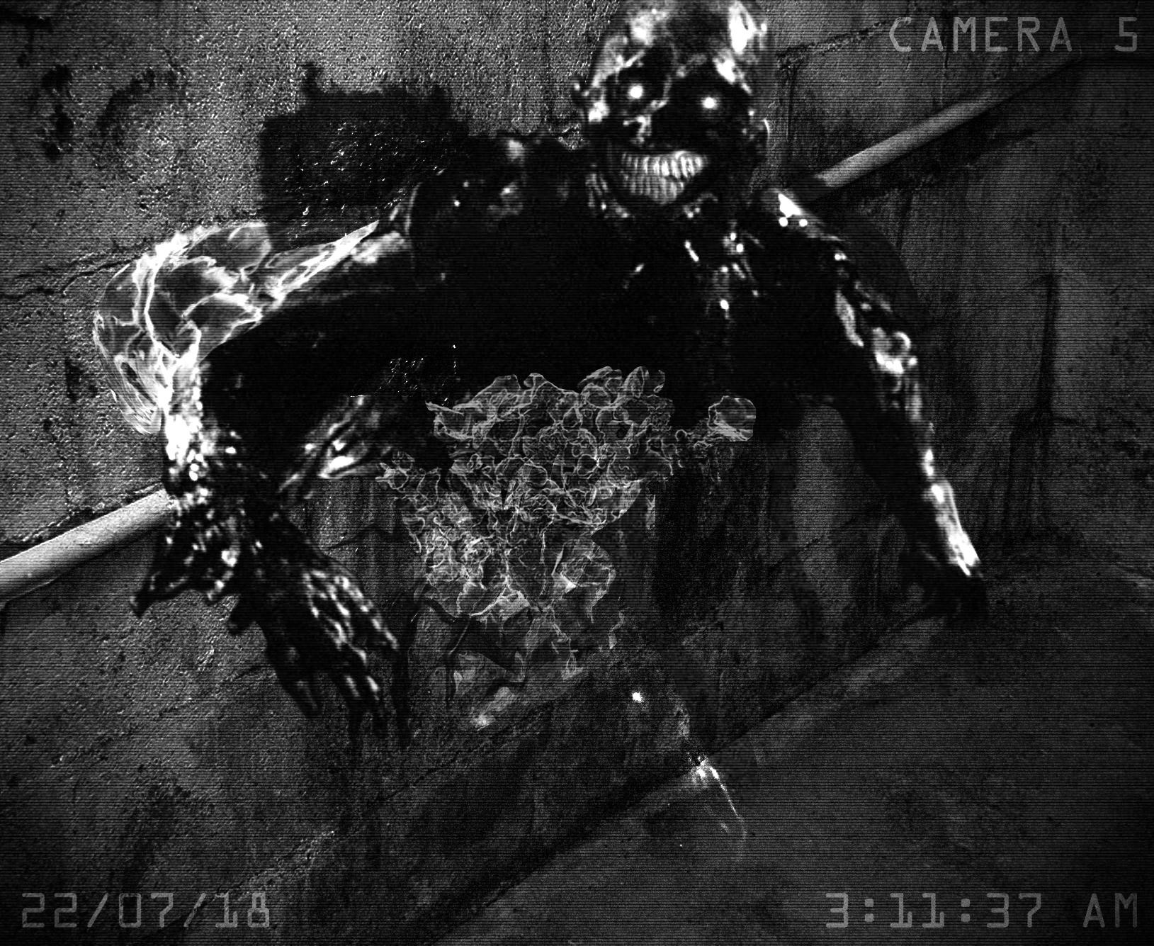 Horror creature from SCP Foundation, 2018 HD Wallpaper