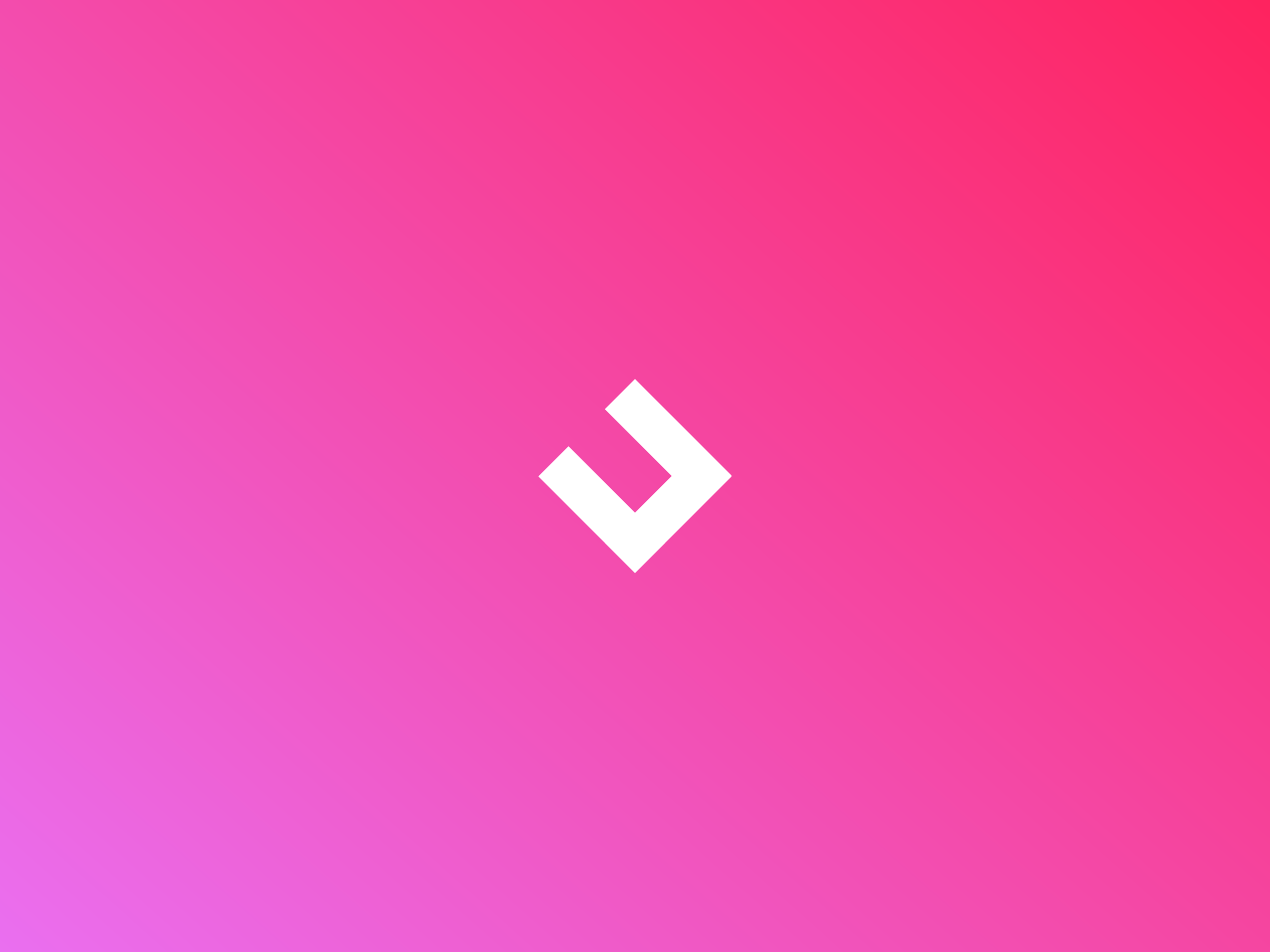 Geometric shape on a pink and purple gradient HD Wallpaper