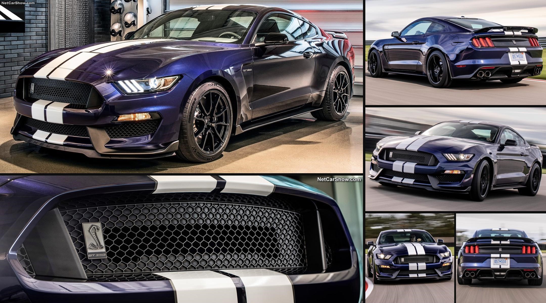 Ford Mustang Shelby GT350 Cars Collage HD Wallpaper