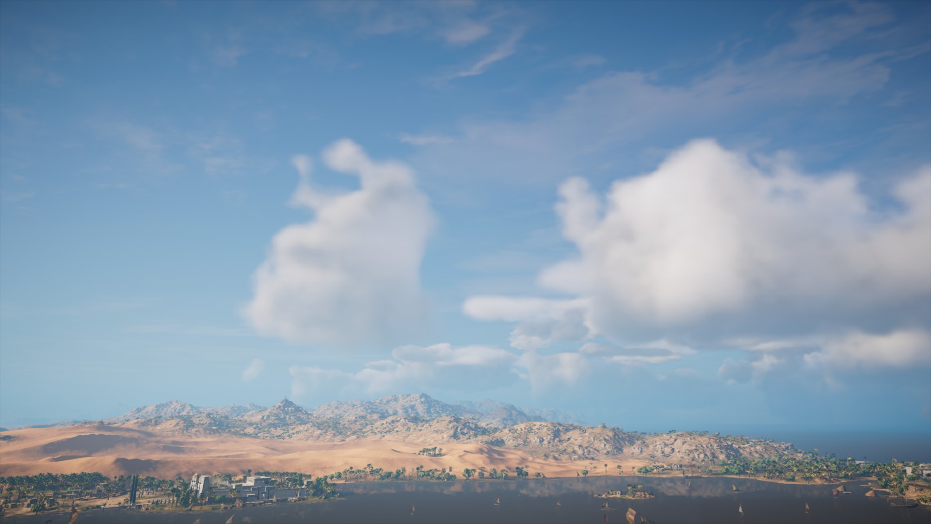 Assassin's Creed: Origins - Egyptian Landscape HD Wallpaper