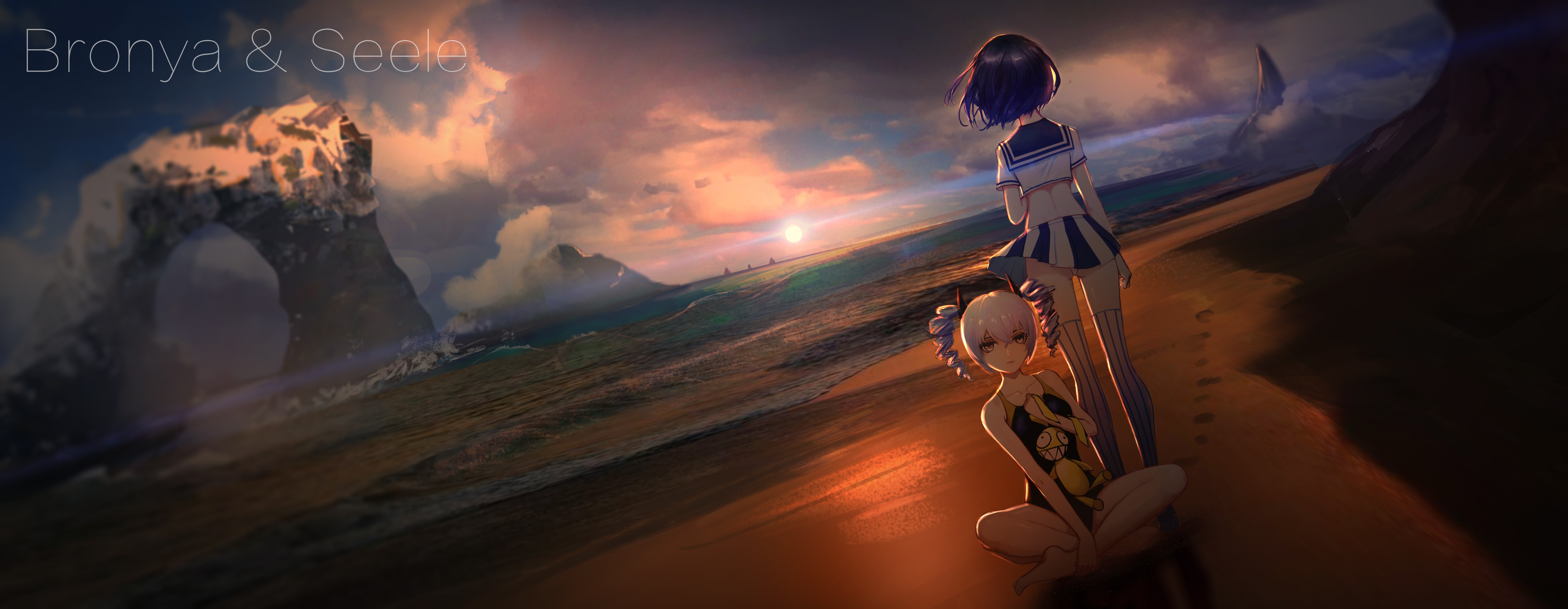 Bronya and Seele from Honkai Impact 4K HD Wallpaper