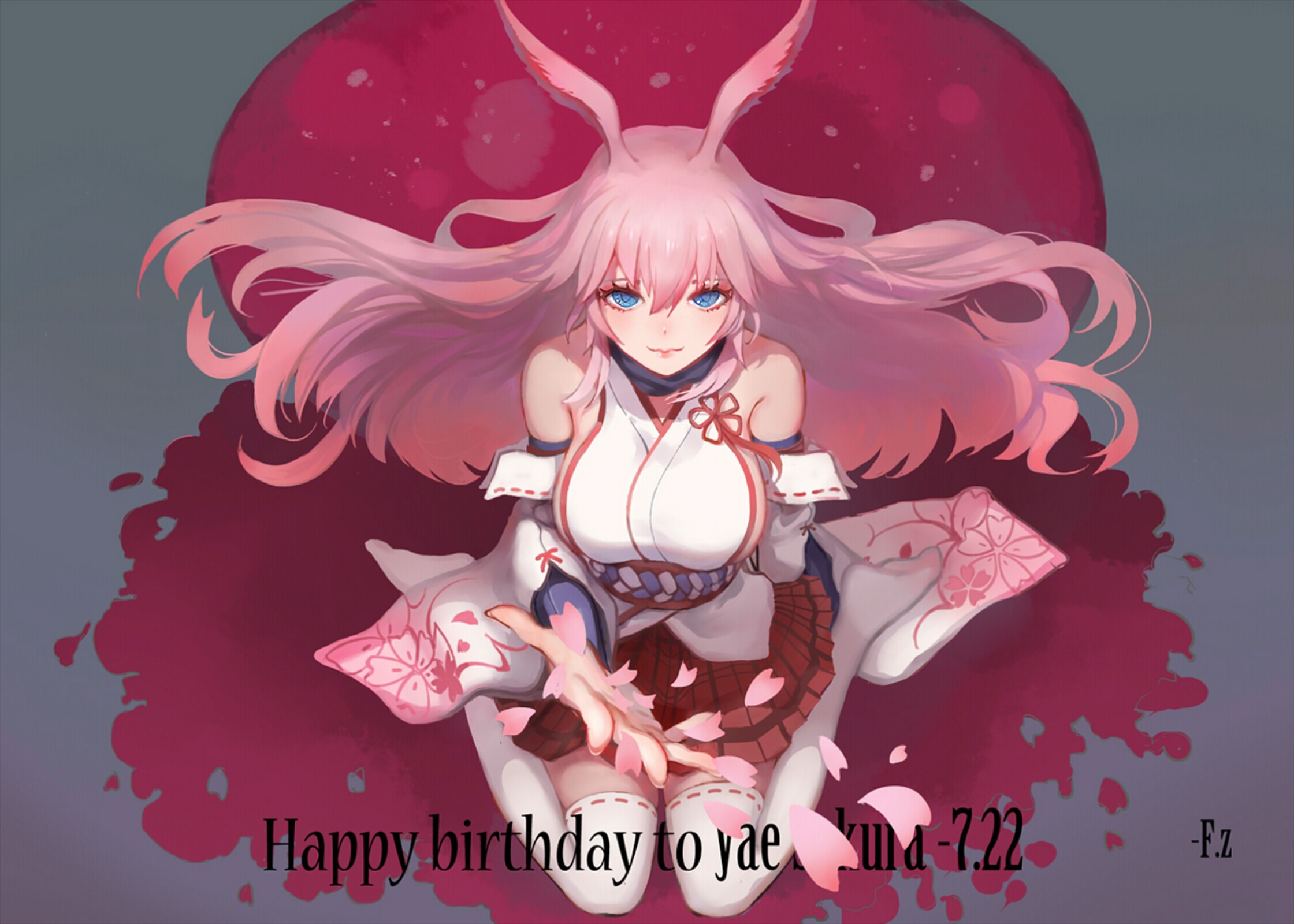 Yae Sakura from Honkai Impact 3rd HD Wallpaper