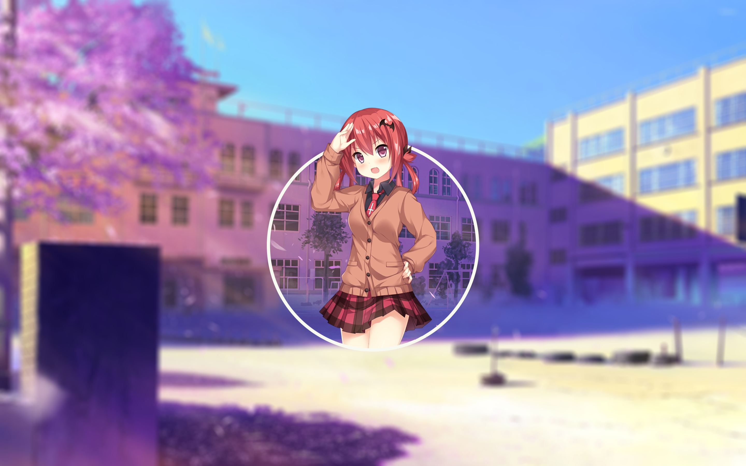 Satanichia McDowell Kurumizawa from Gabriel Dropout HD Wallpaper