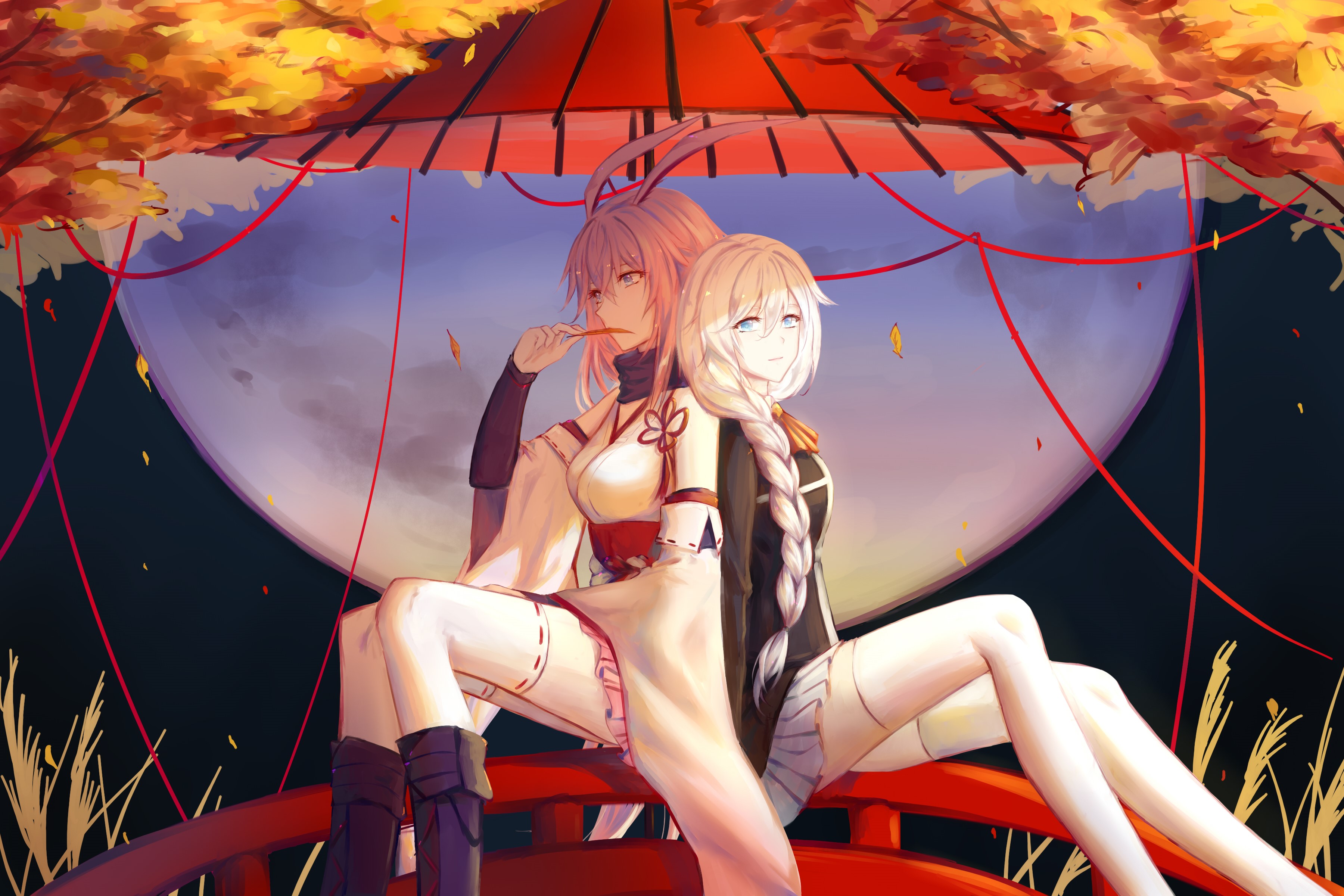 Theresa Apocalypse and Yae Sakura from Honkai Impact 3rd HD Wallpaper