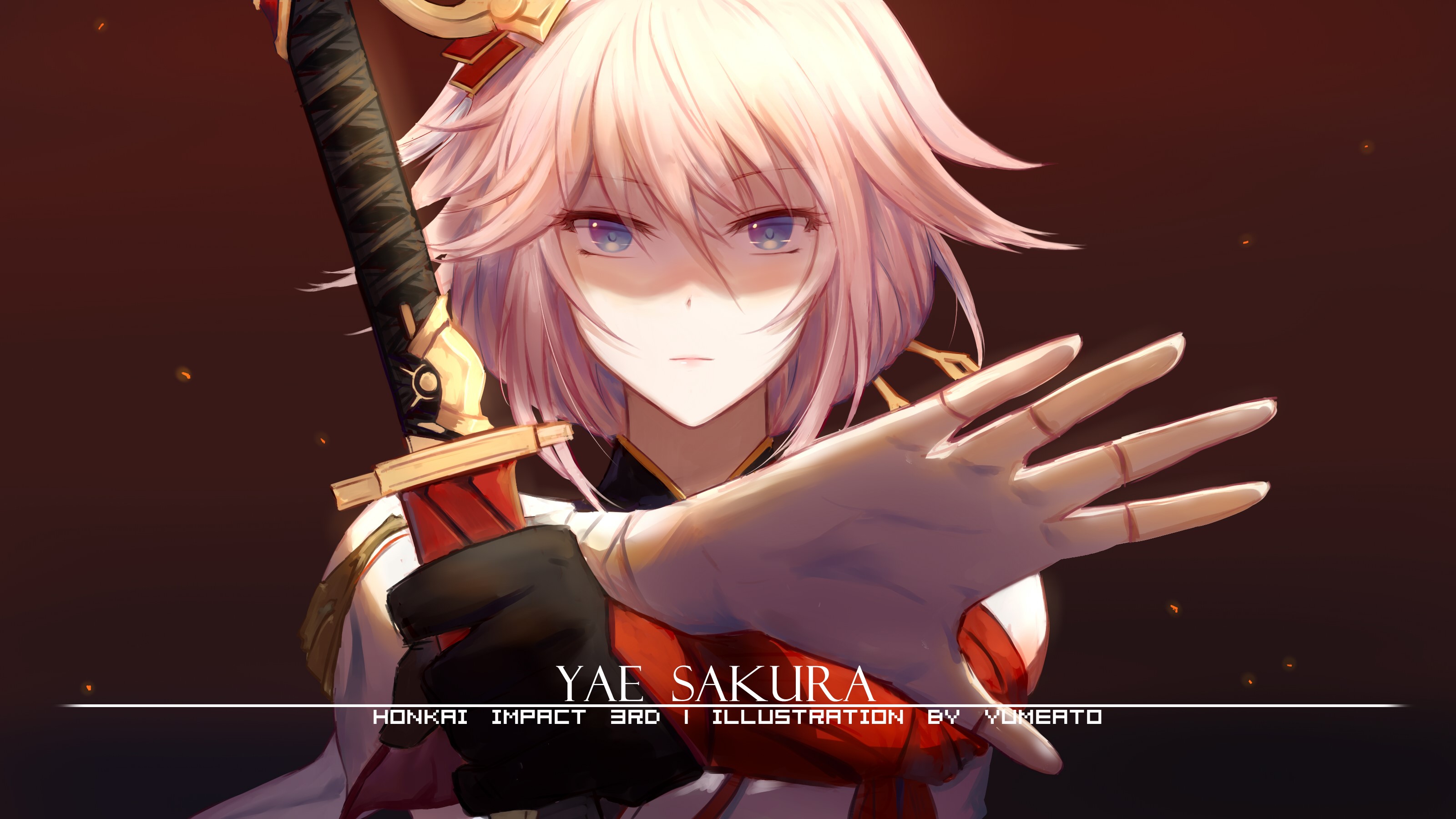 Yae Sakura from Honkai Impact 3rd HD Wallpaper