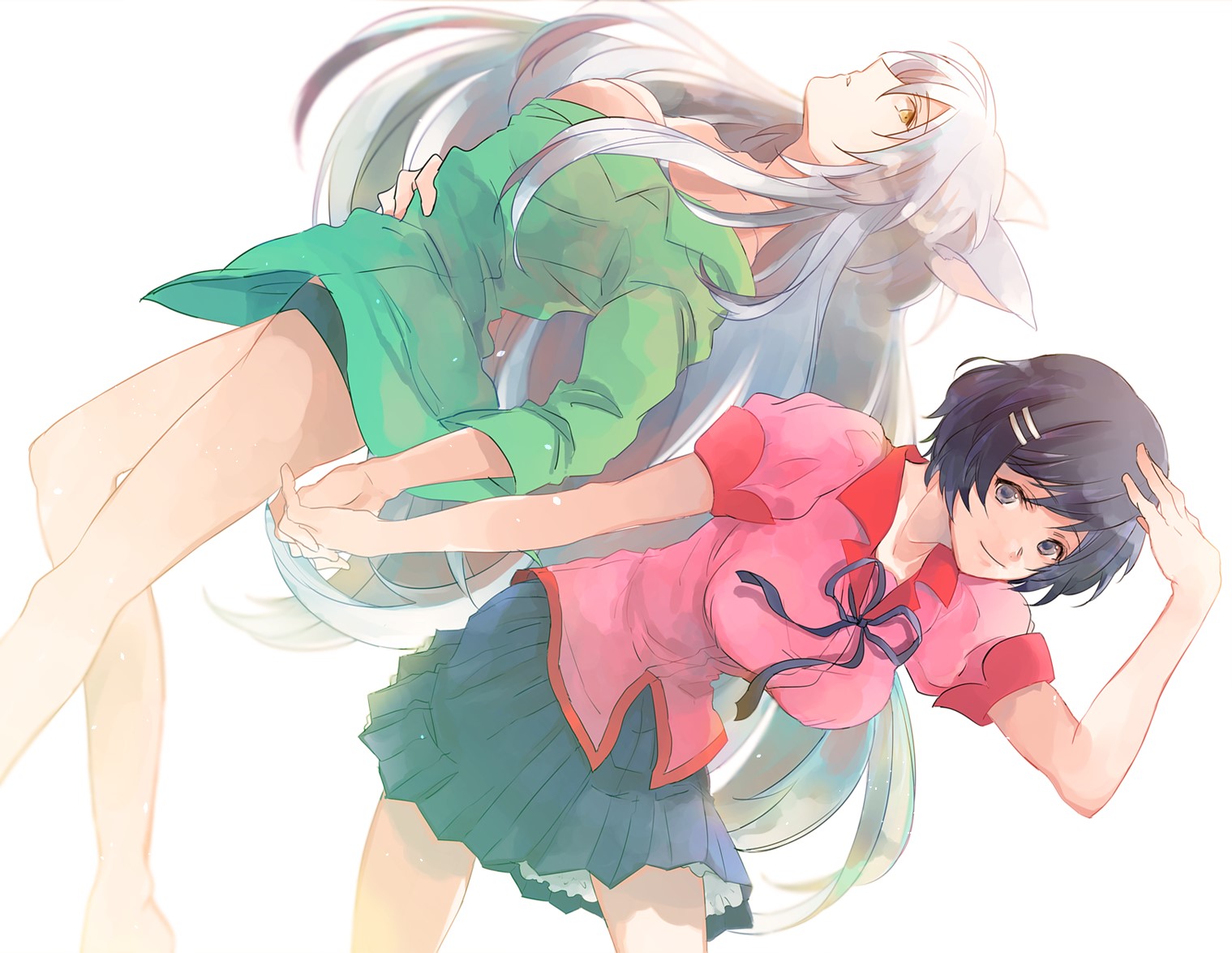 Hanekawa Tsubasa from Monogatari Series HD Wallpaper