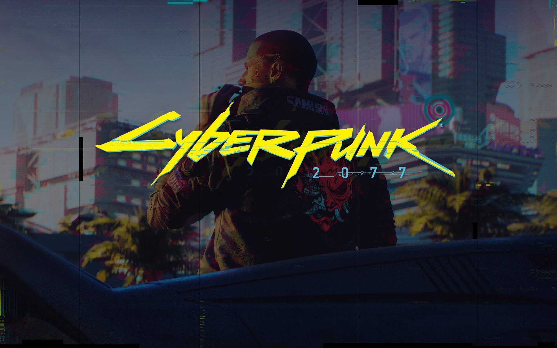Cyberpunk 2077 Samurai logo HD Wallpaper