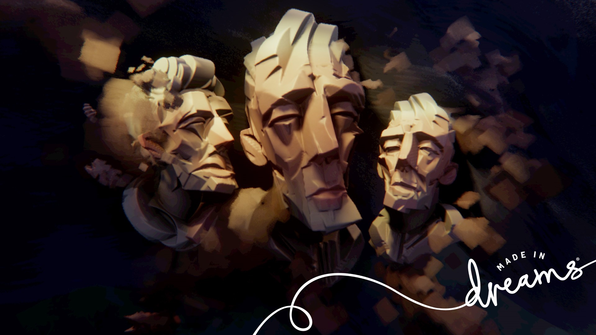 Made in Dreams surreal faces HD Wallpaper