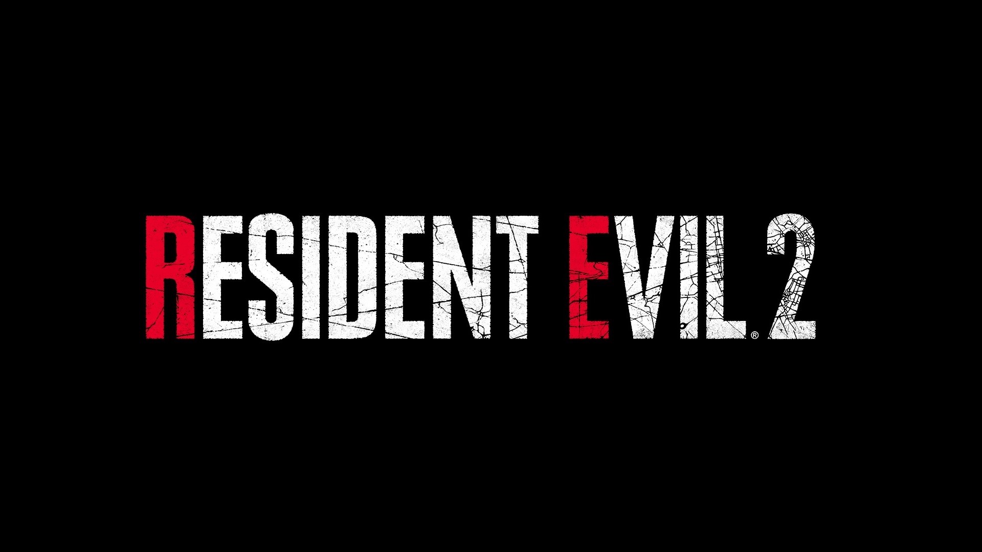 Resident Evil 2 logo HD Wallpaper