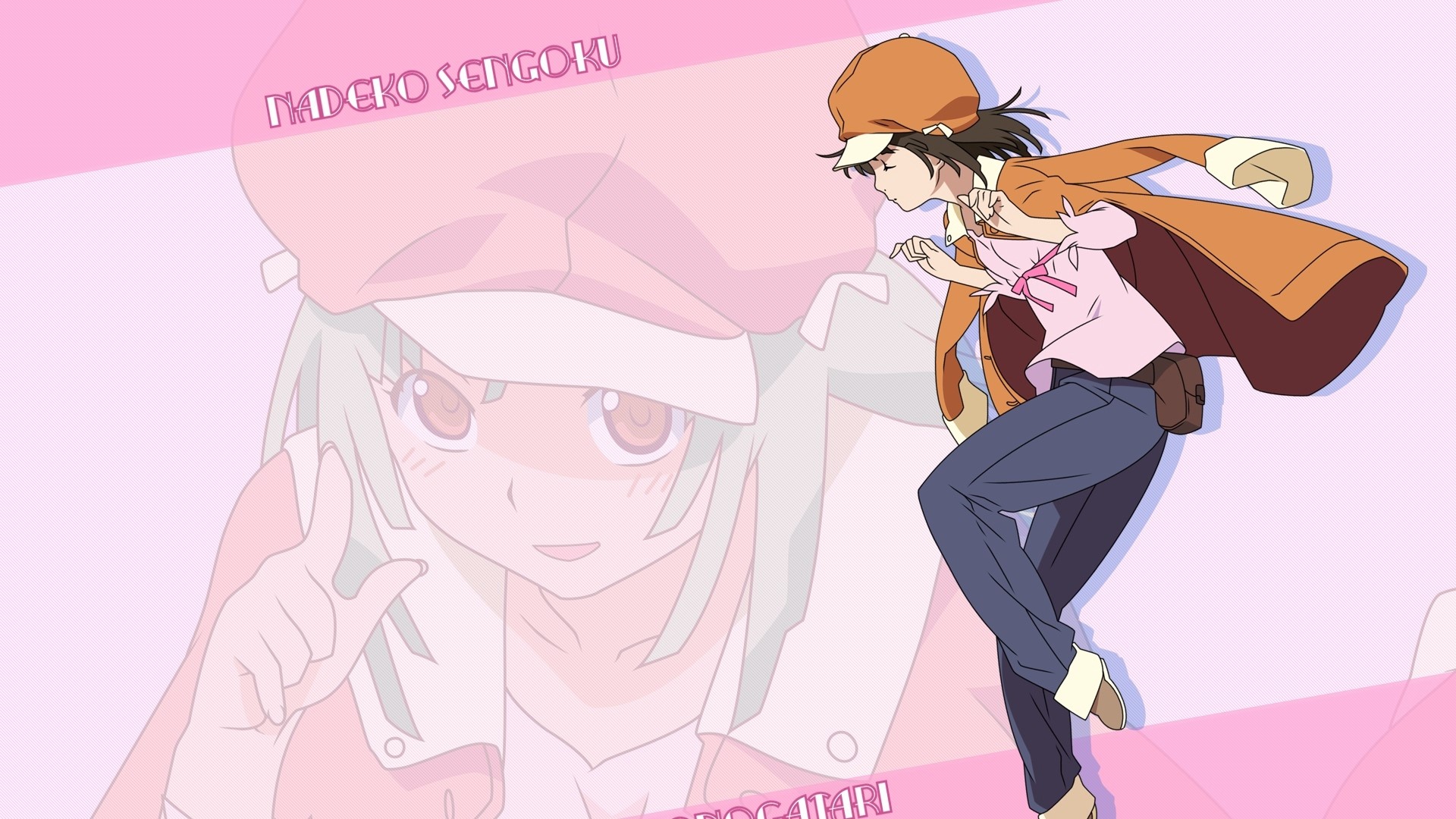 Sengoku Nadeko from Monogatari Series HD Wallpaper