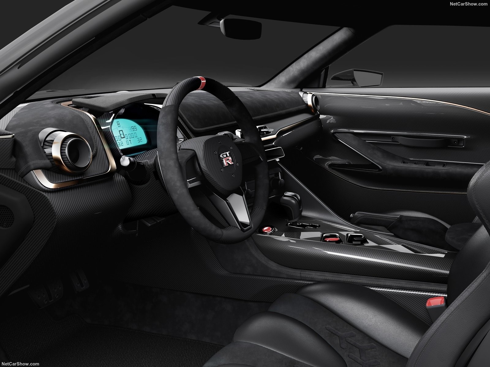 Nissan GT-R50 by Italdesign Concept Interior HD Wallpaper