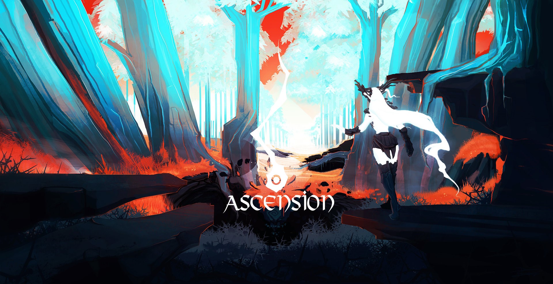 Ascension digital art by Raphaëlle Deslandes HD Wallpaper