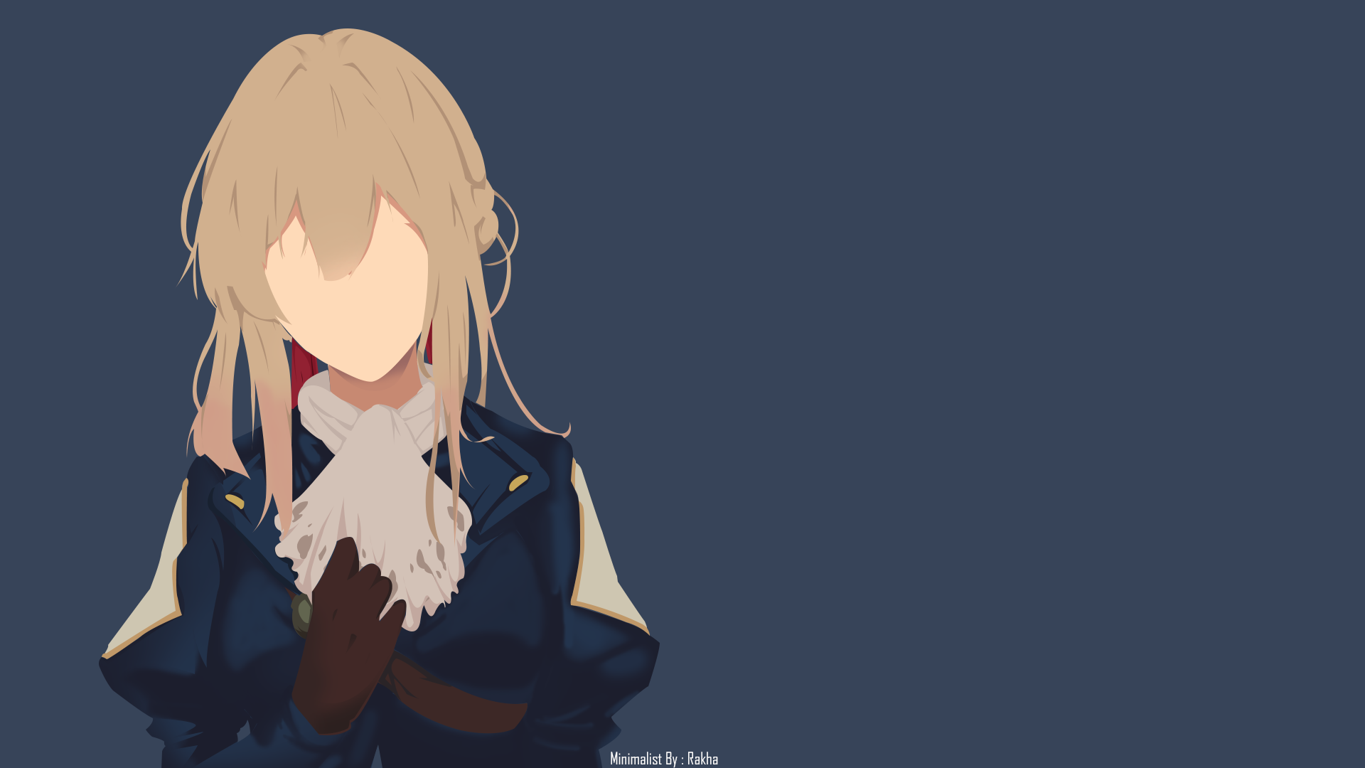 Violet Evergarden Minimalist Anime HD Wallpaper