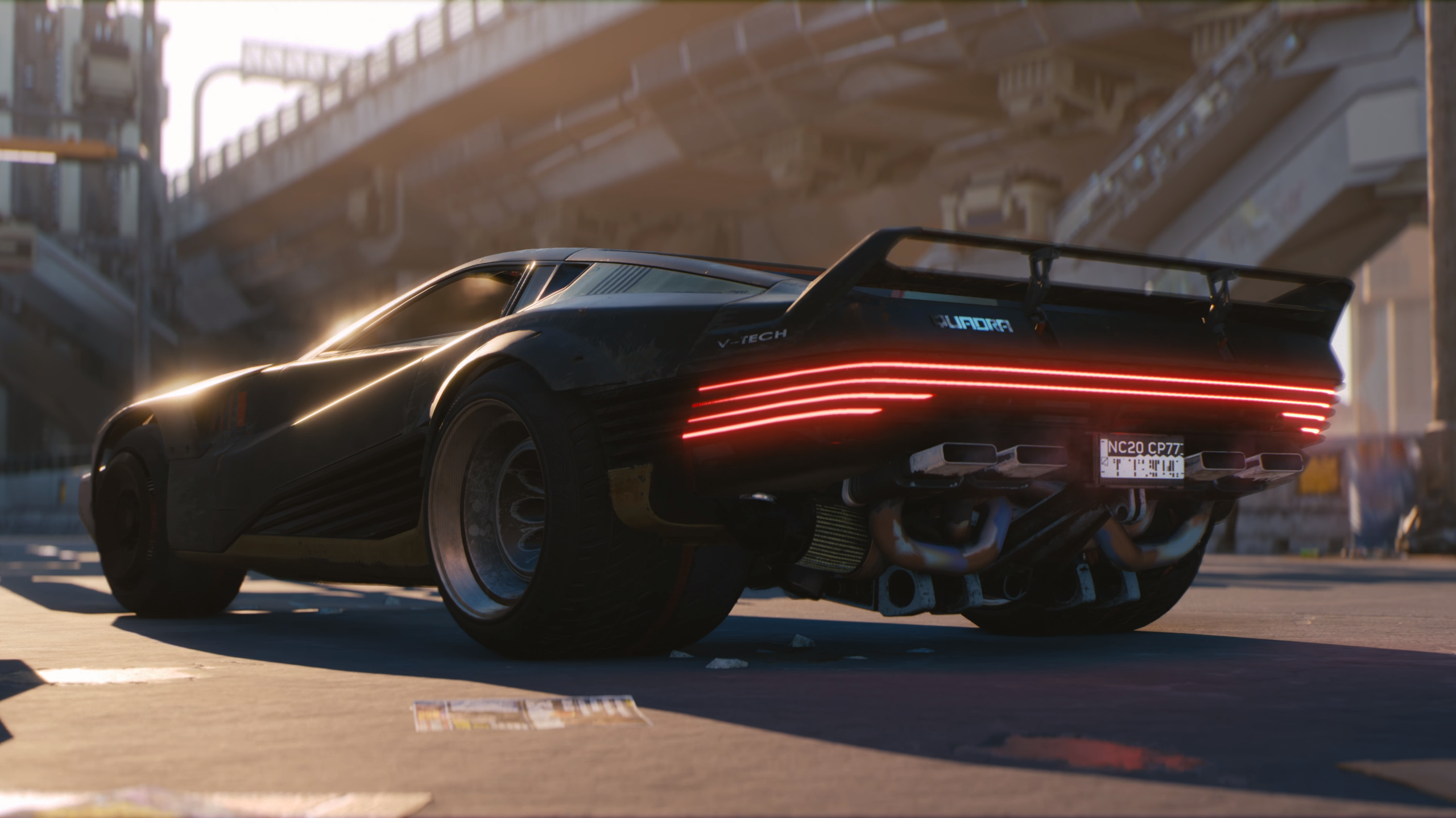 Cyberpunk 2077 Quadra Turbo R V-Tech HD Wallpaper