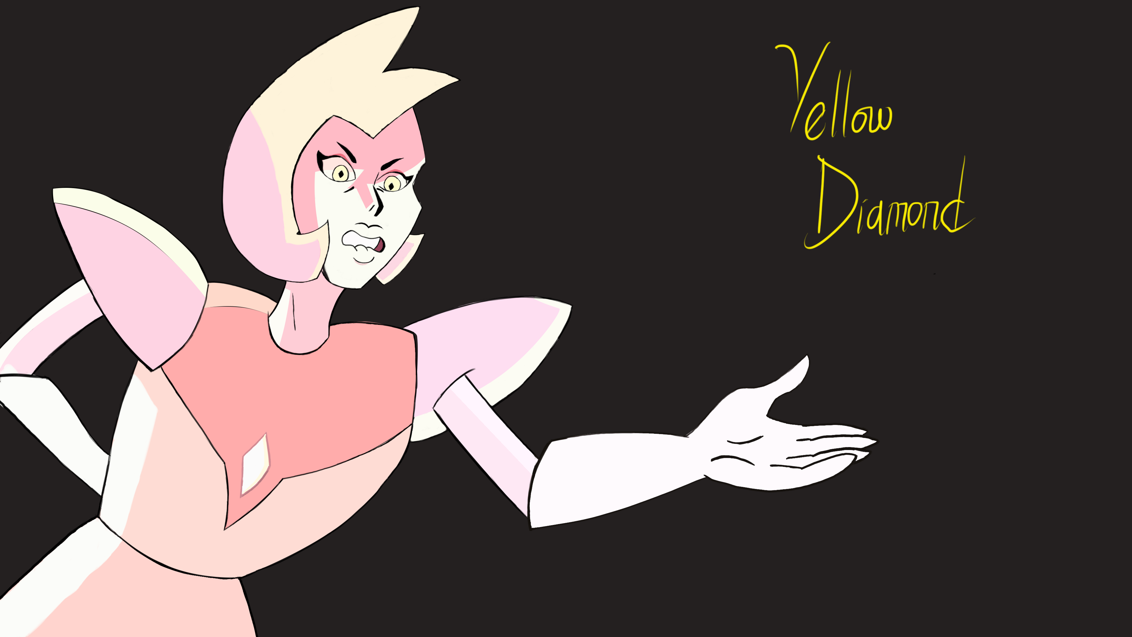 Yellow Diamond from Steven Universe HD Wallpaper