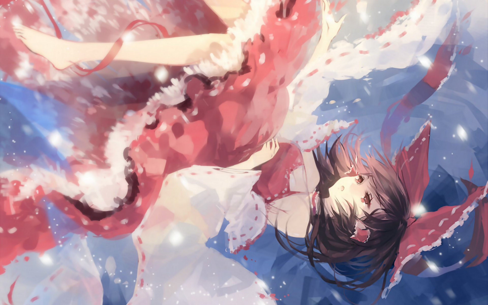 Hakurei Reimu from Touhou HD Wallpaper