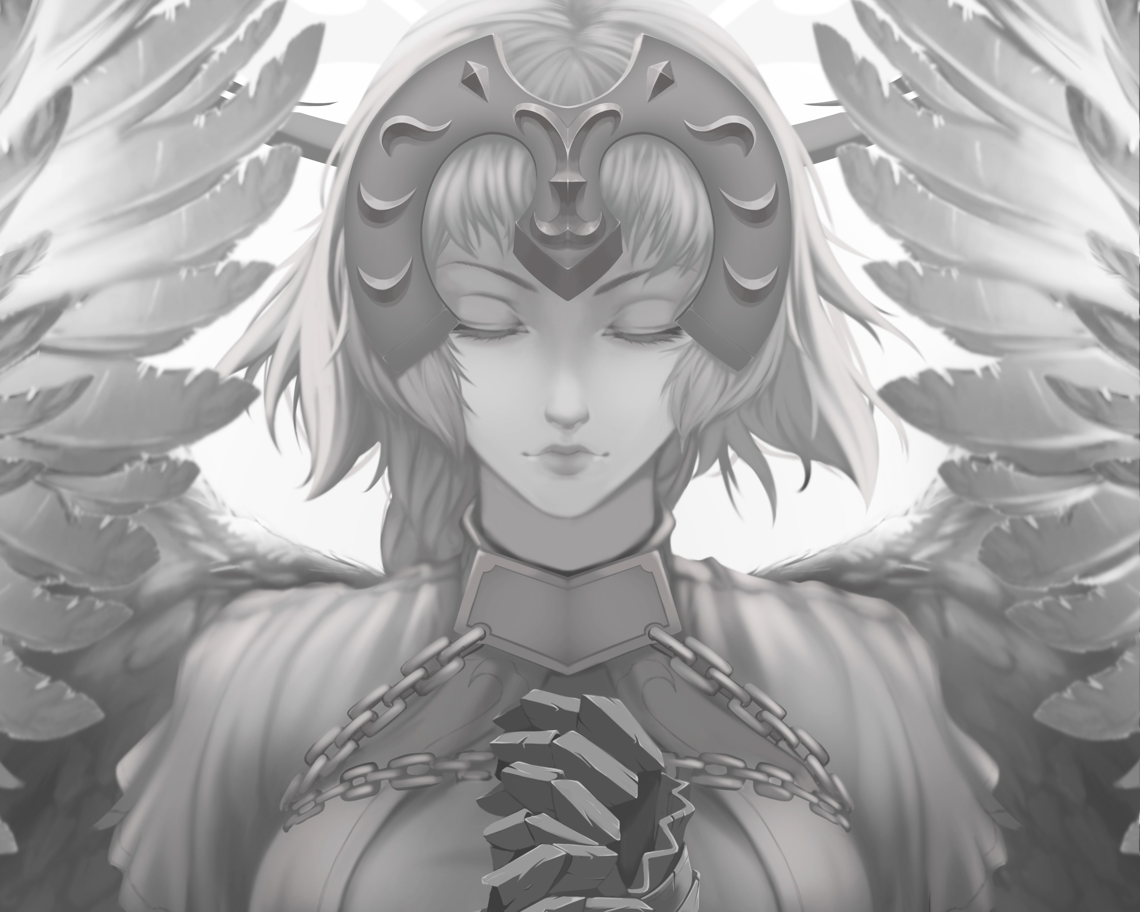 Jeanne d'Arc from Fate/Grand Order HD Wallpaper