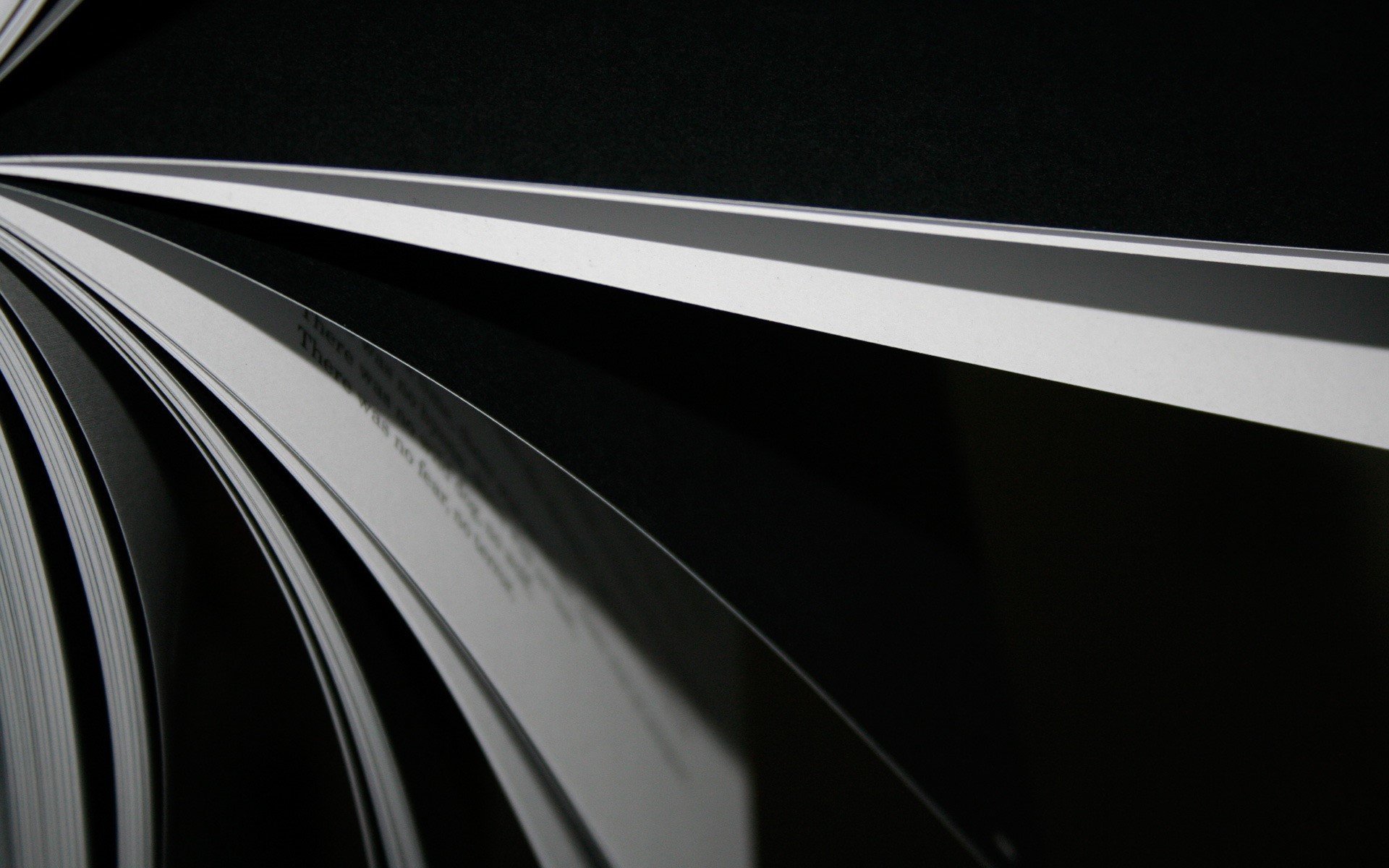 Abstract view of book pages HD Wallpaper