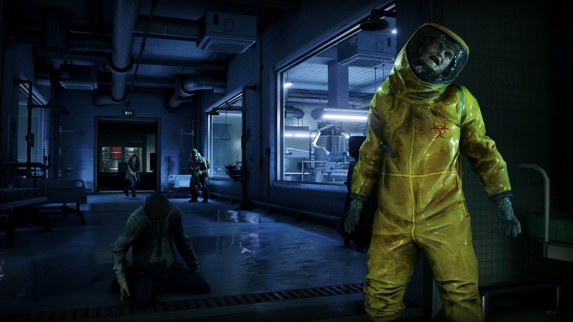 Zombies in a laboratory setting, World War Z HD Wallpaper