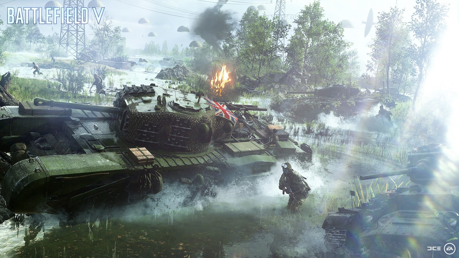 Battlefield V World War Tank Combat HD Wallpaper