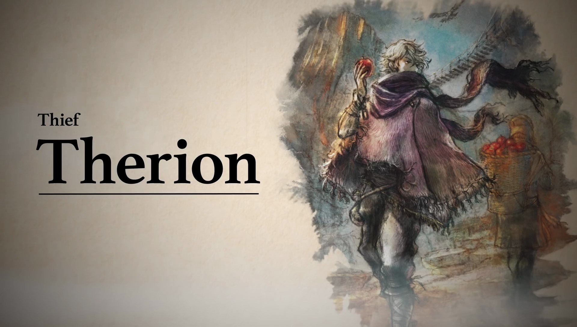 Therion the Thief from Octopath Traveler HD Wallpaper