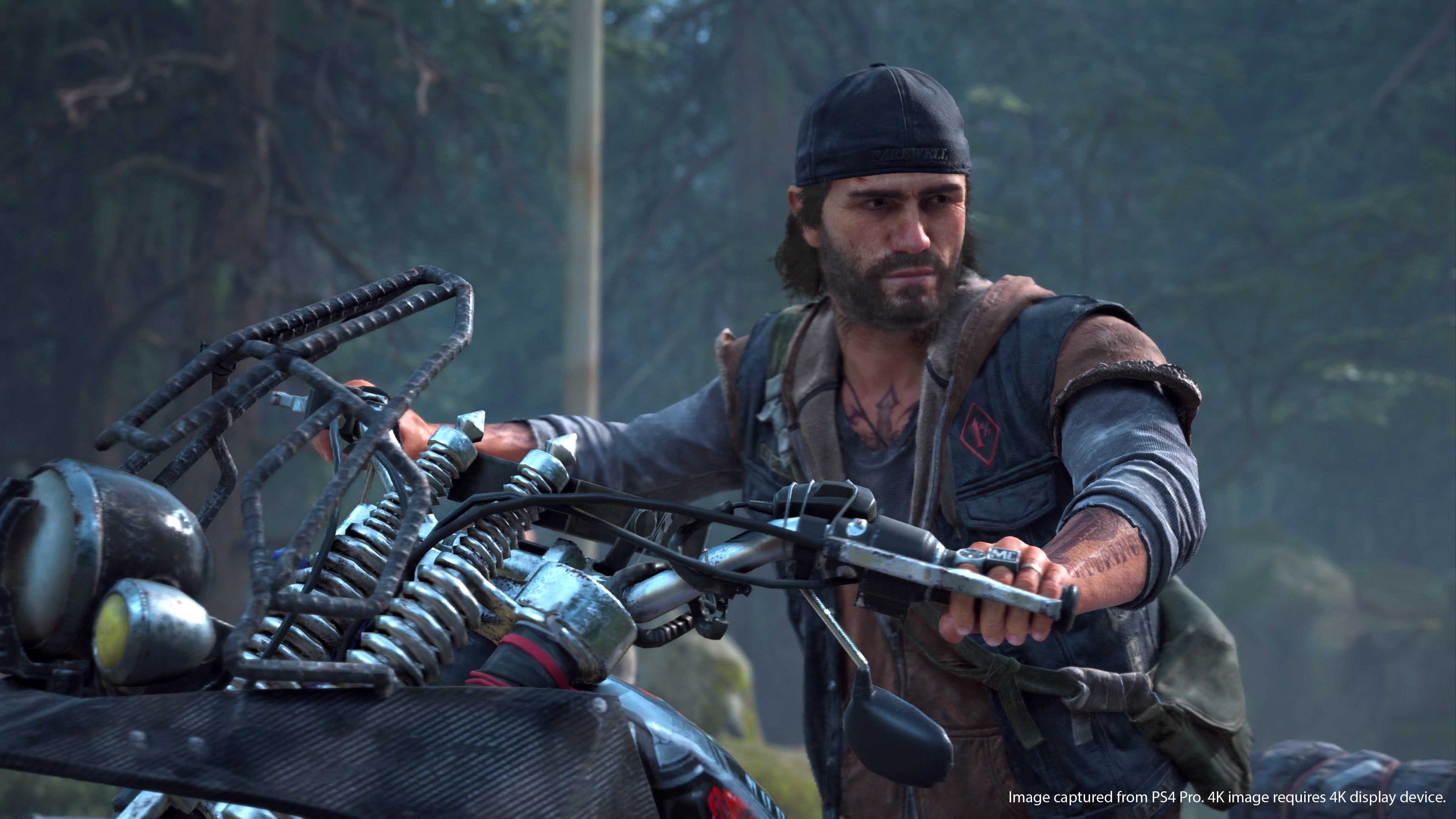 Deacon St. John from Days Gone on a motorcycle HD Wallpaper