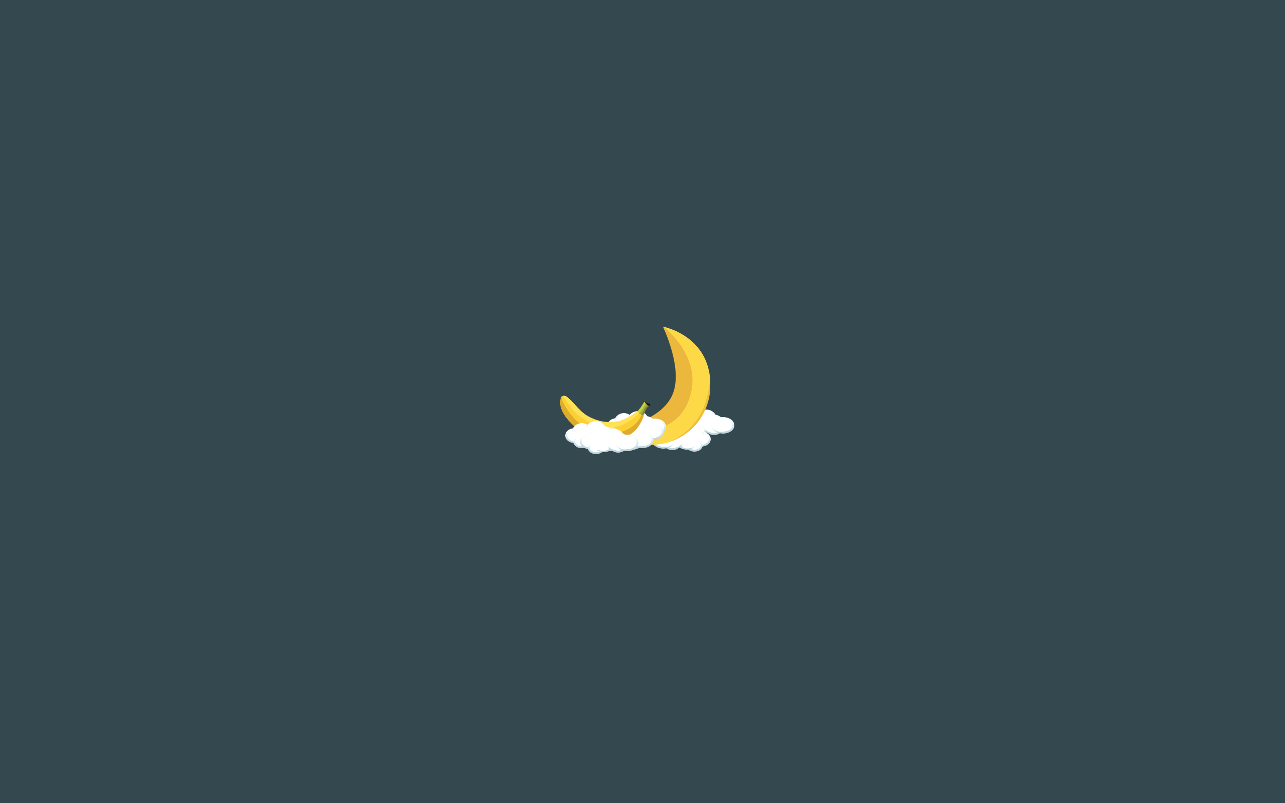 Bananas on Clouds HD Wallpaper
