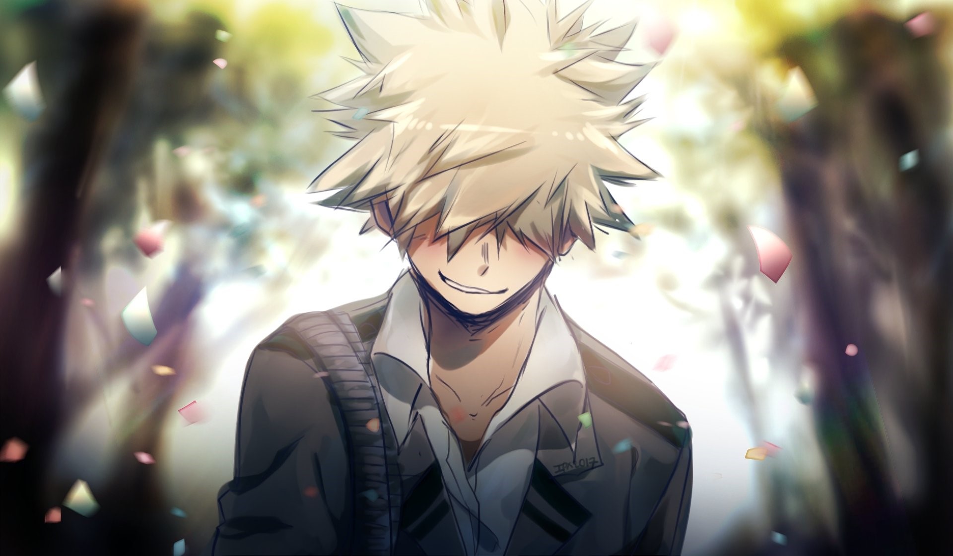 Katsuki Bakugou from Boku no Hero Academia HD Wallpaper