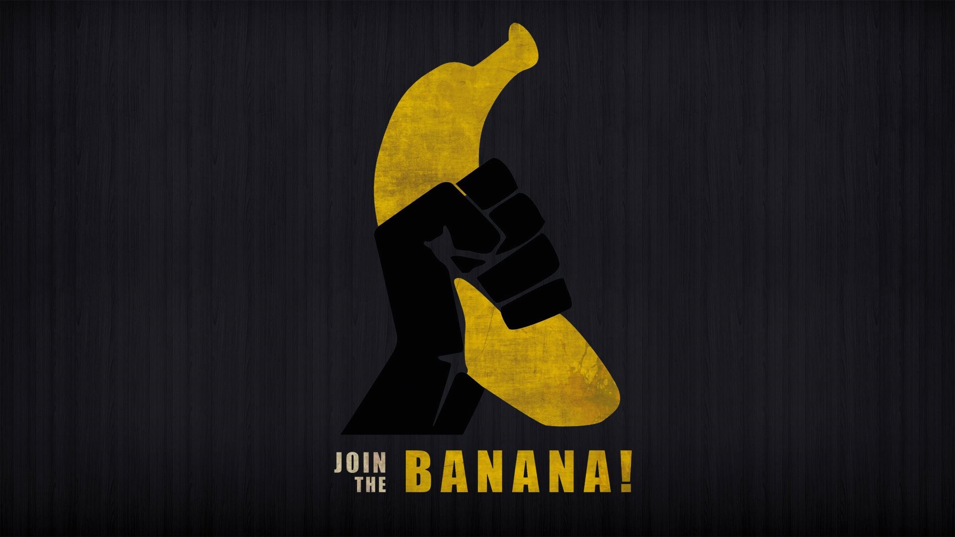 Join the Banana! poster HD Wallpaper