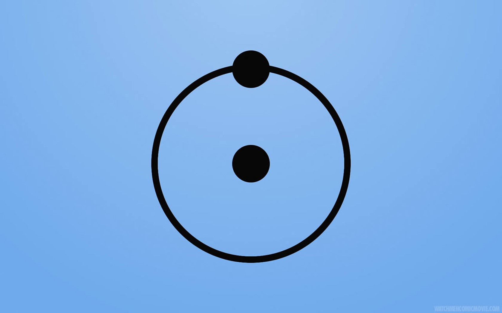 Dr. Manhattan from Watchmen symbol HD Wallpaper