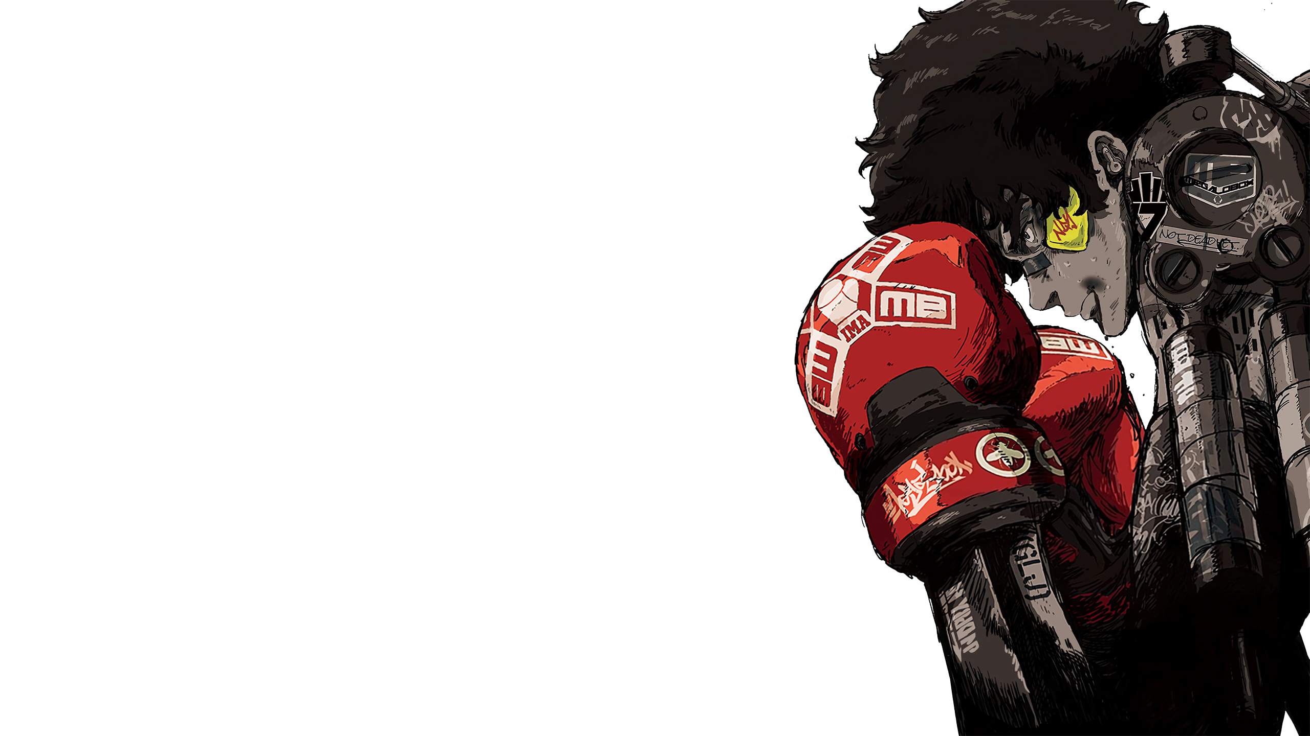 Joe from MEGALO BOX with mechanical arm HD Wallpaper