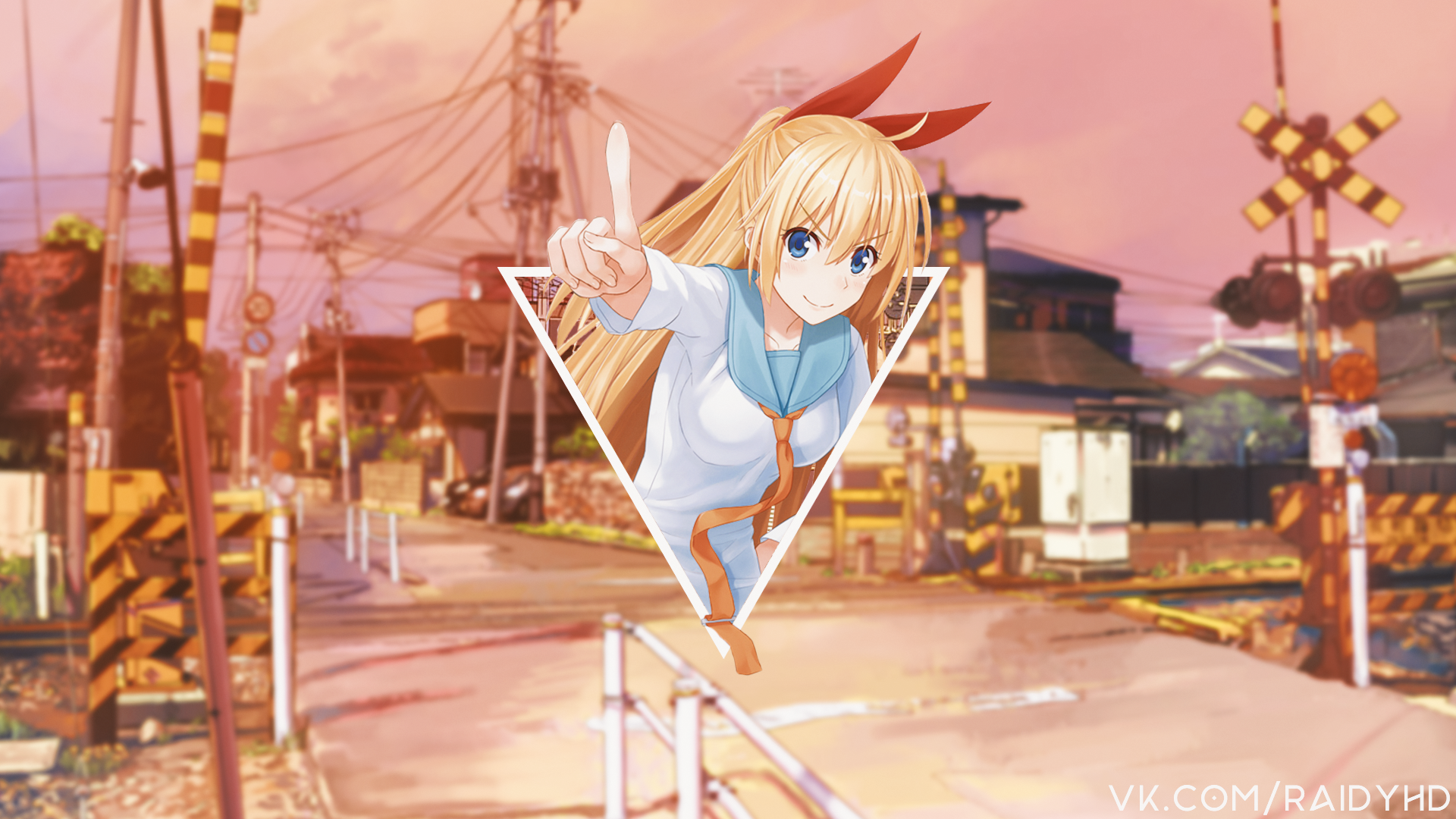 Kirisaki Chitoge from Nisekoi HD Wallpaper