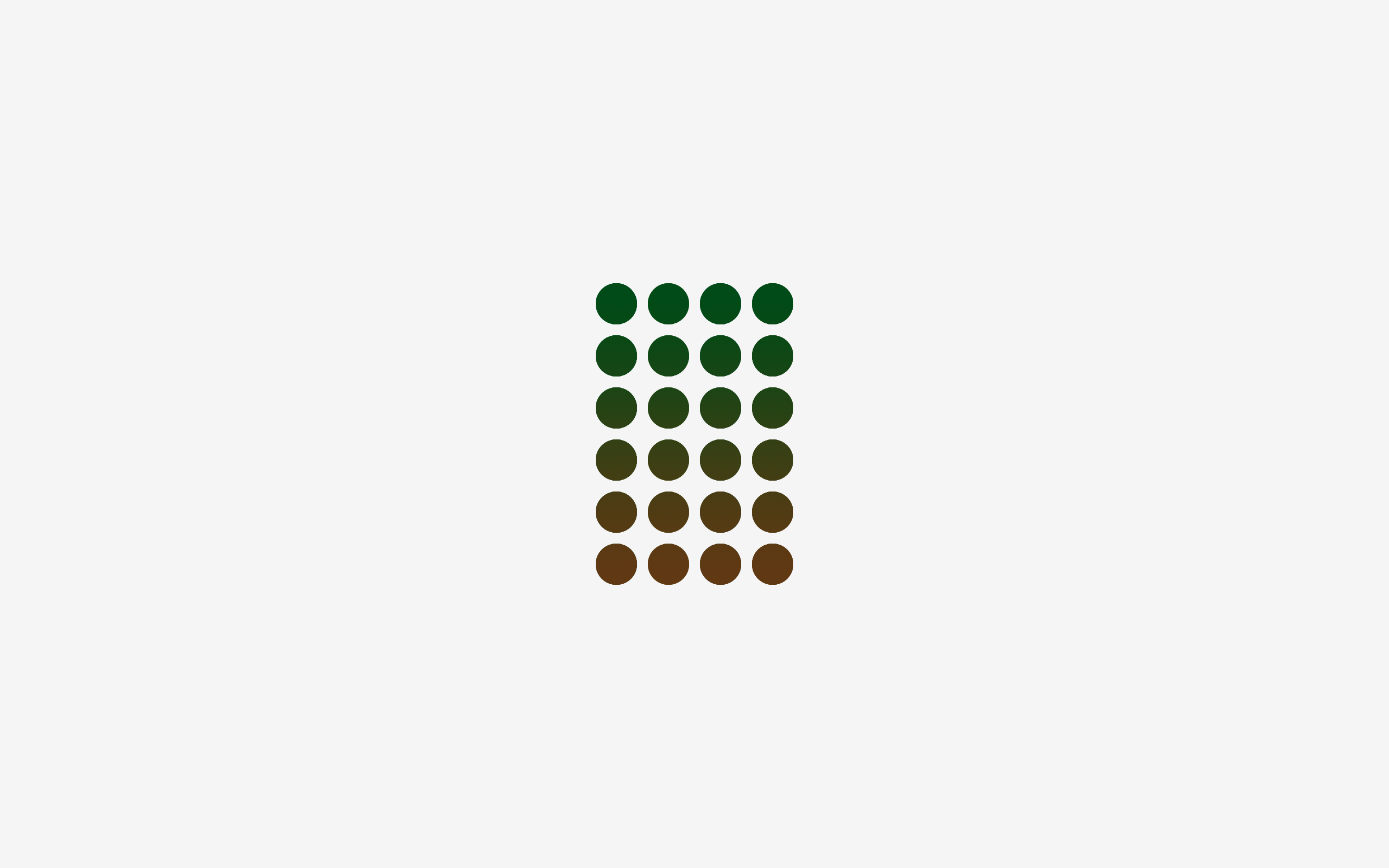 Grid of dots with color gradient HD Wallpaper