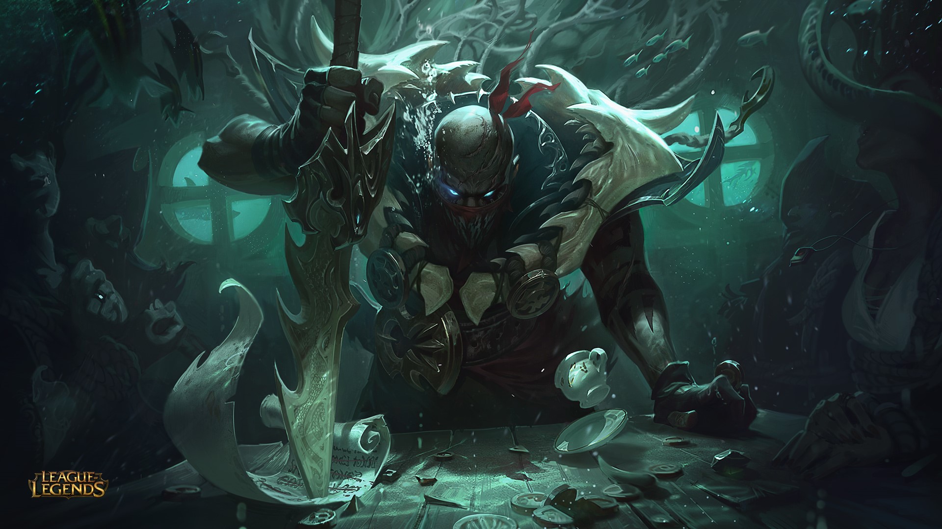 Pyke from League of Legends HD Wallpaper