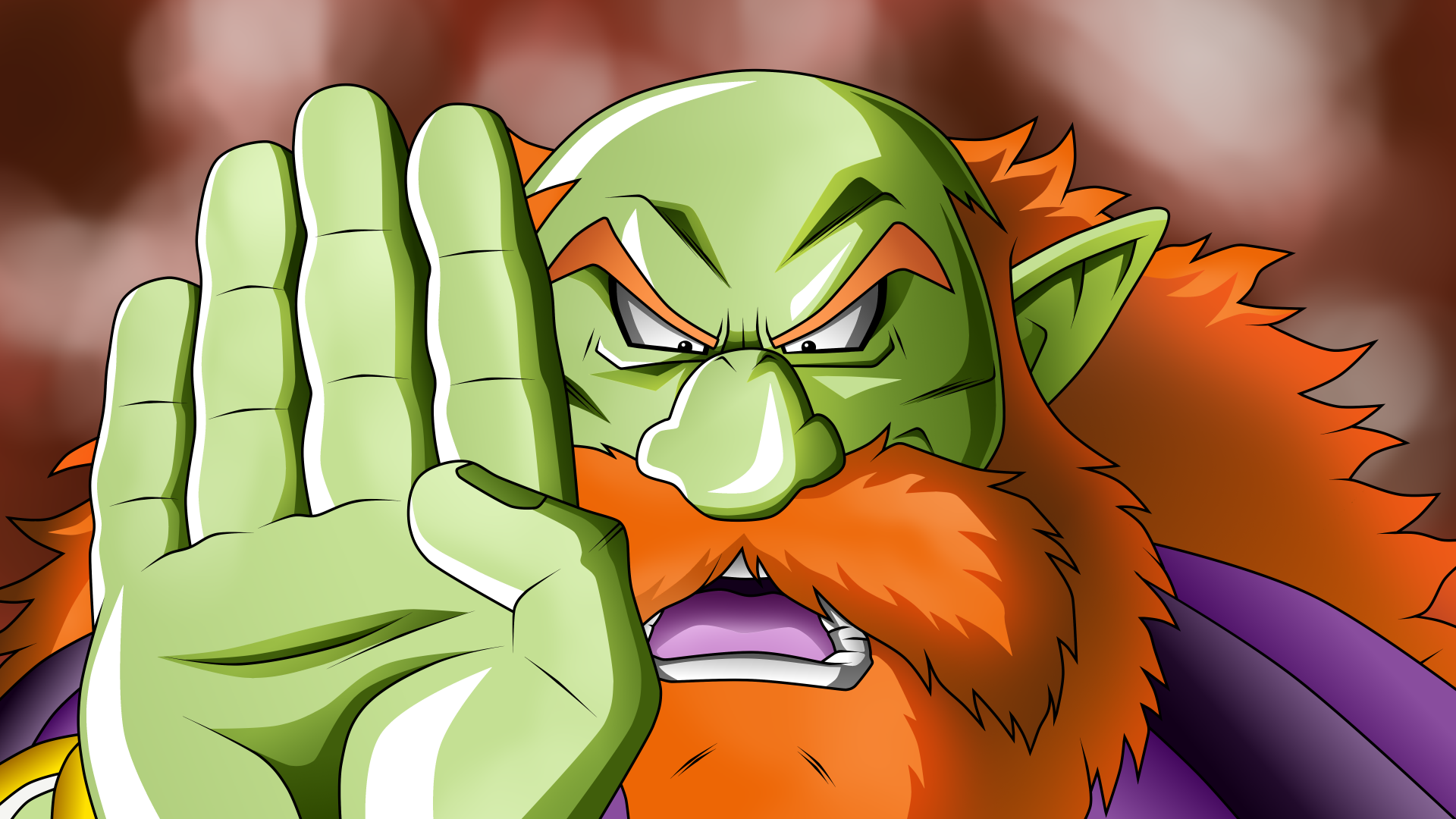 King Kai from Dragon Ball Super HD Wallpaper