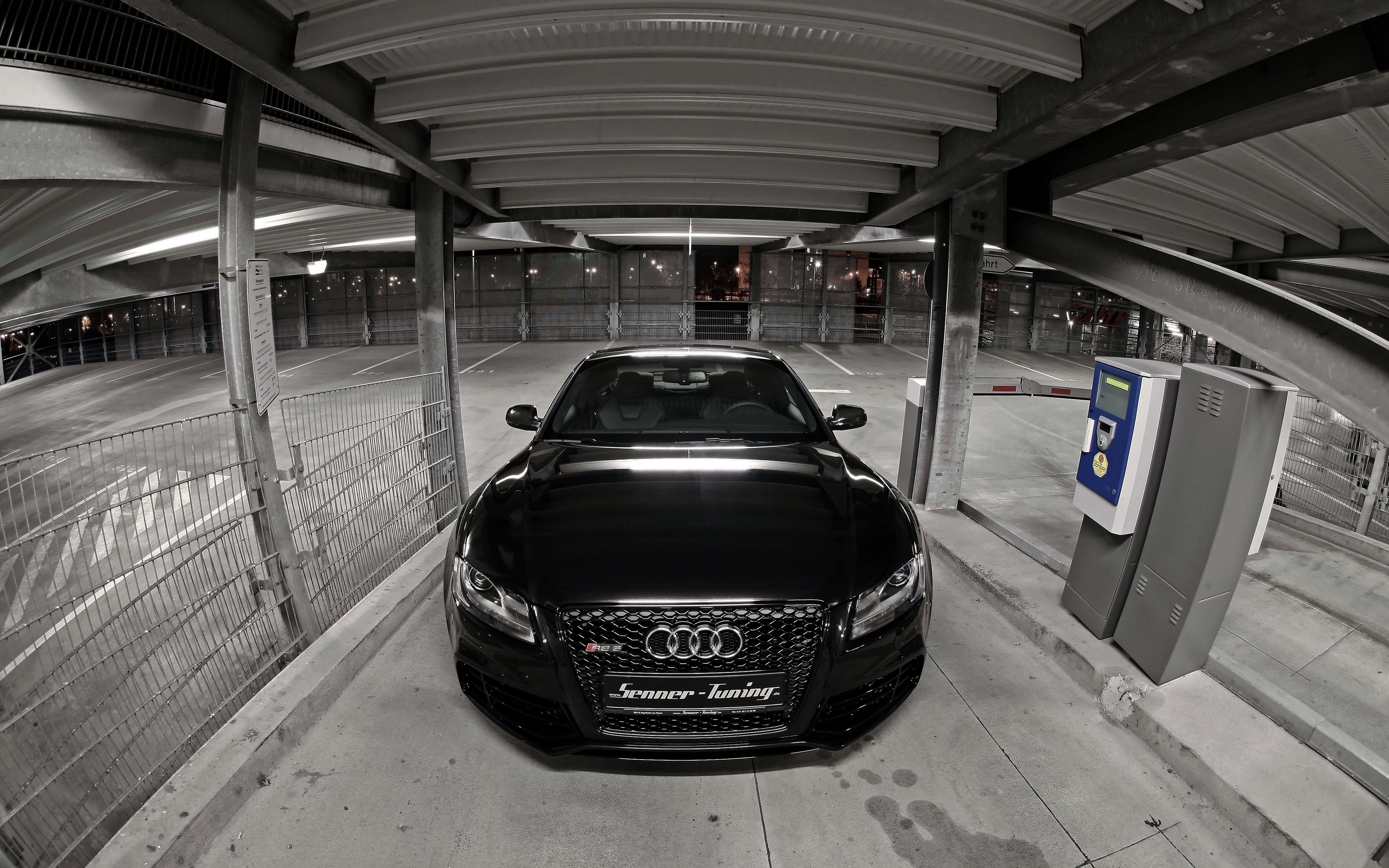 Audi RS5 Senner Tuning in Parking Garage HD Wallpaper