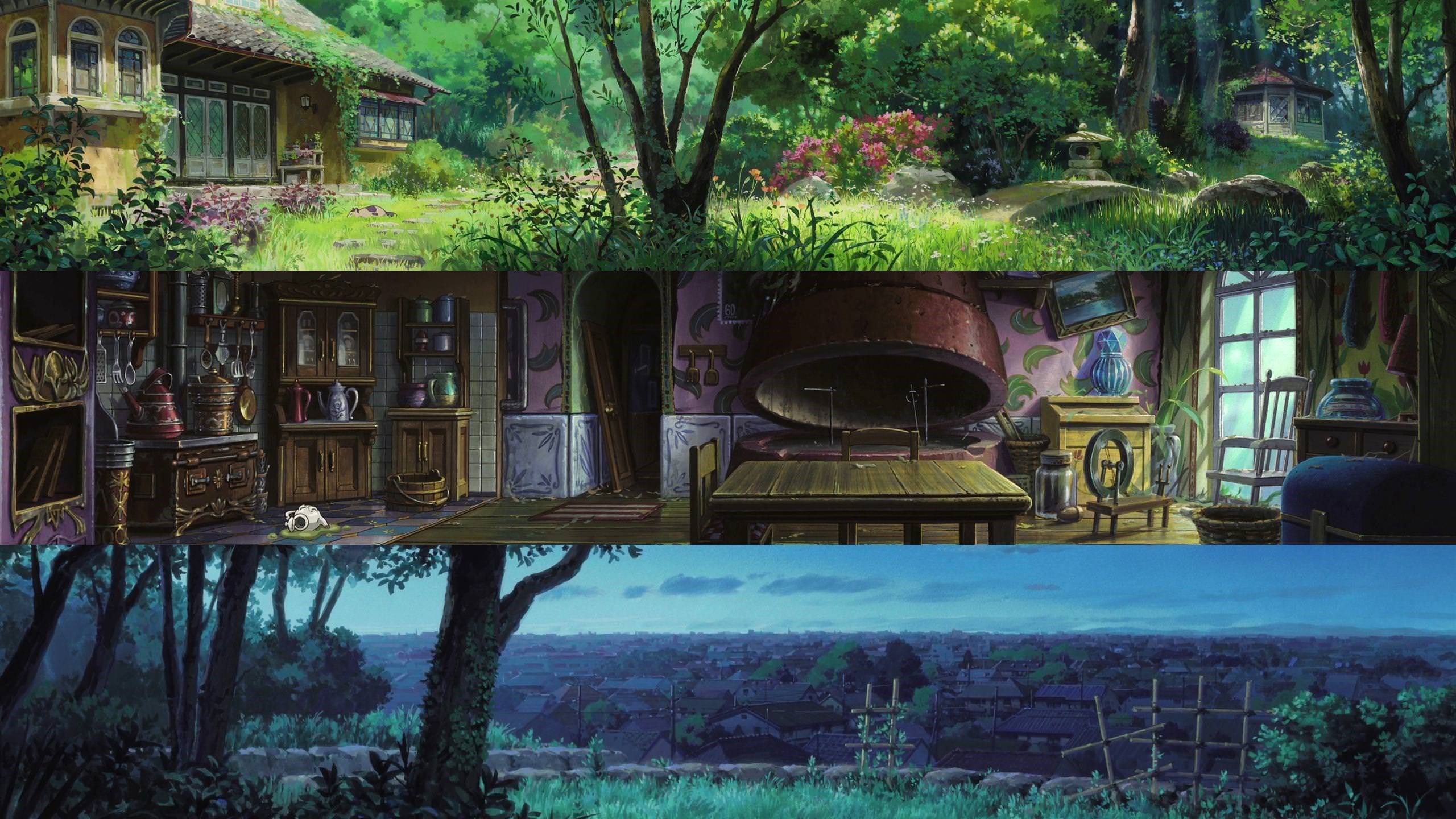 The Secret World of Arrietty anime scenes HD Wallpaper