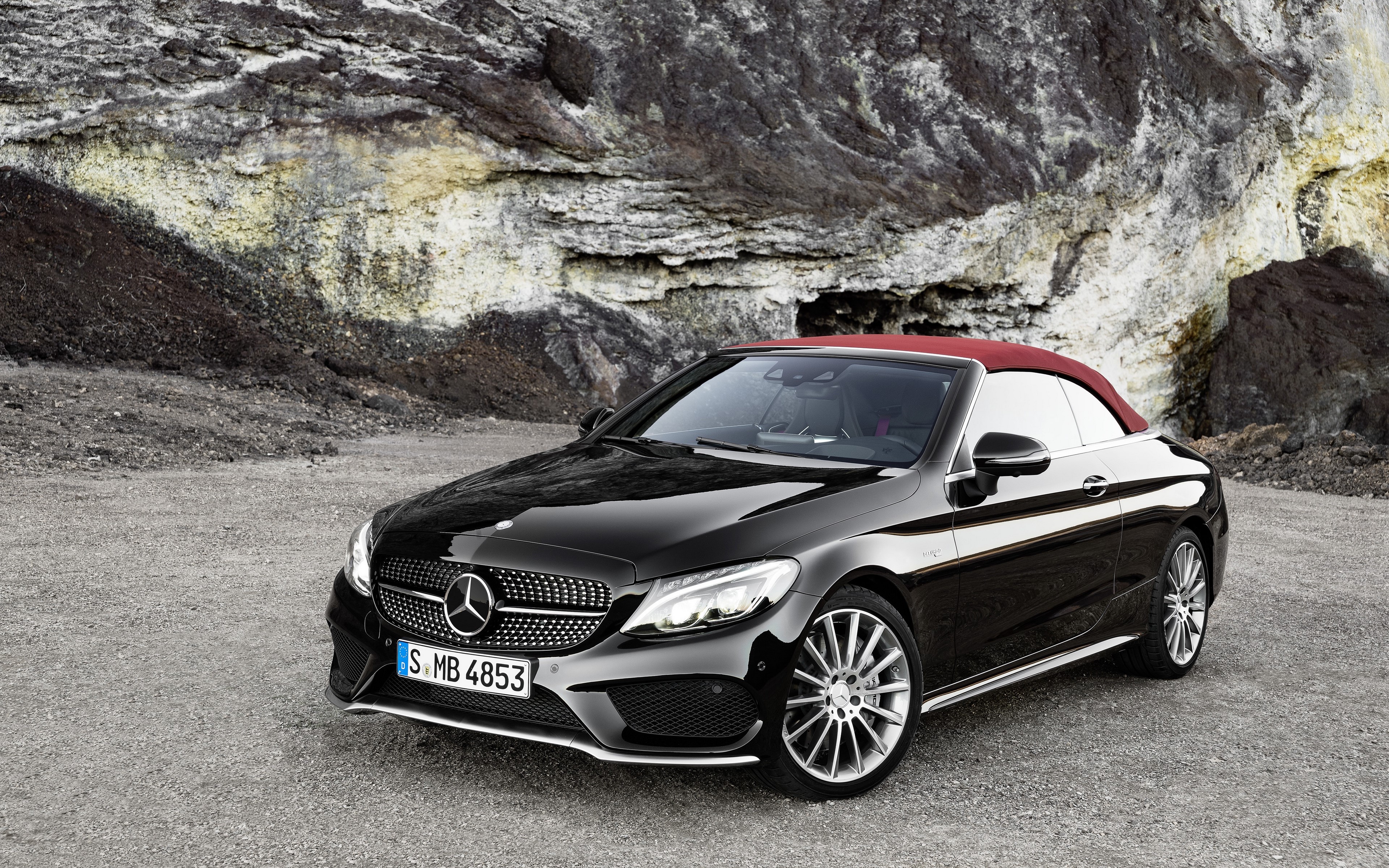 4K Mercedes Benz C-Class Convertible HD Wallpaper