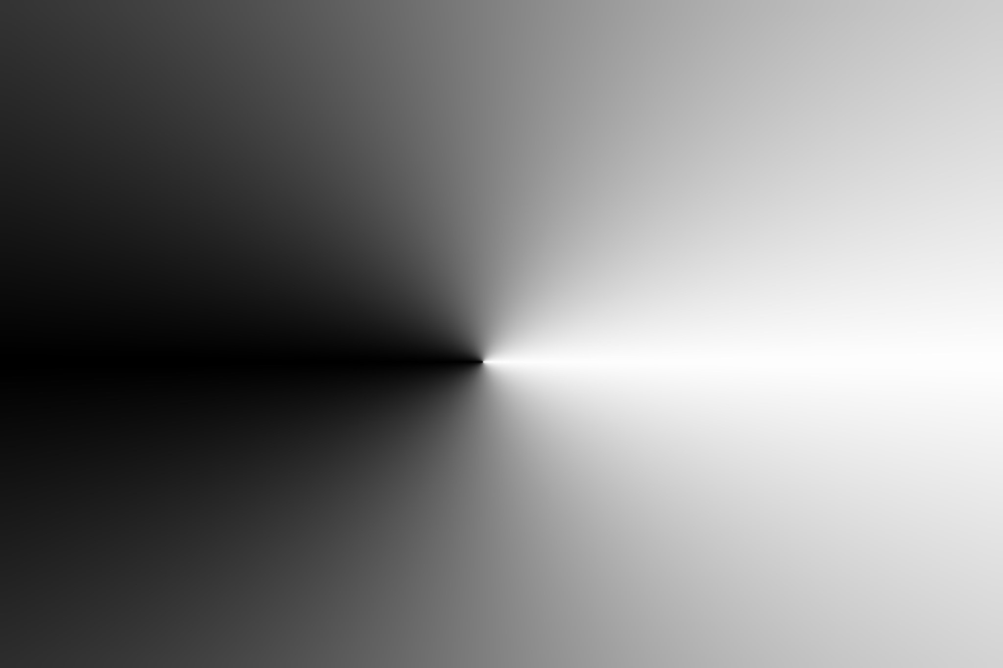 Monochrome gradient radiating from a central point HD Wallpaper