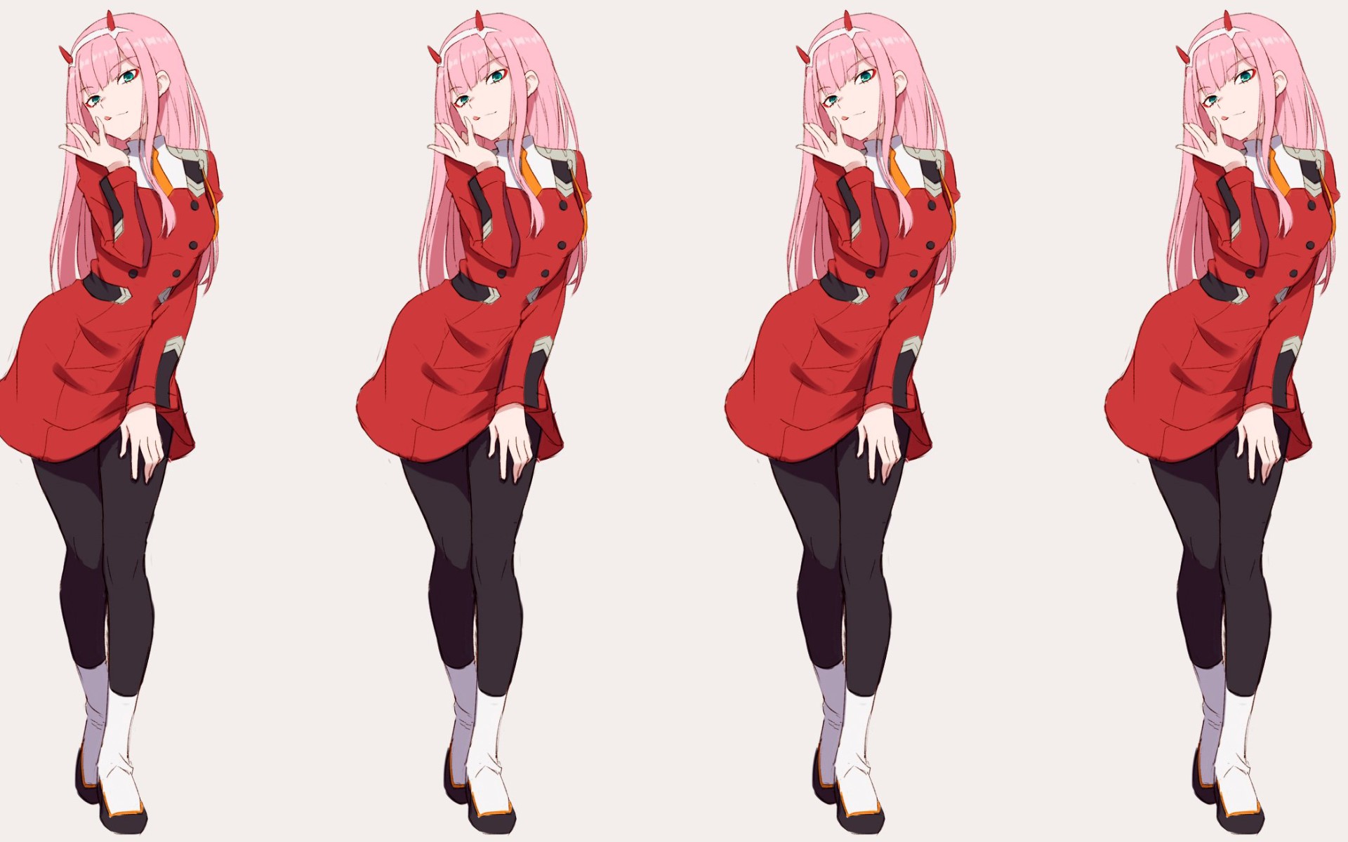 Zero Two from Darling in the FranXX HD Wallpaper
