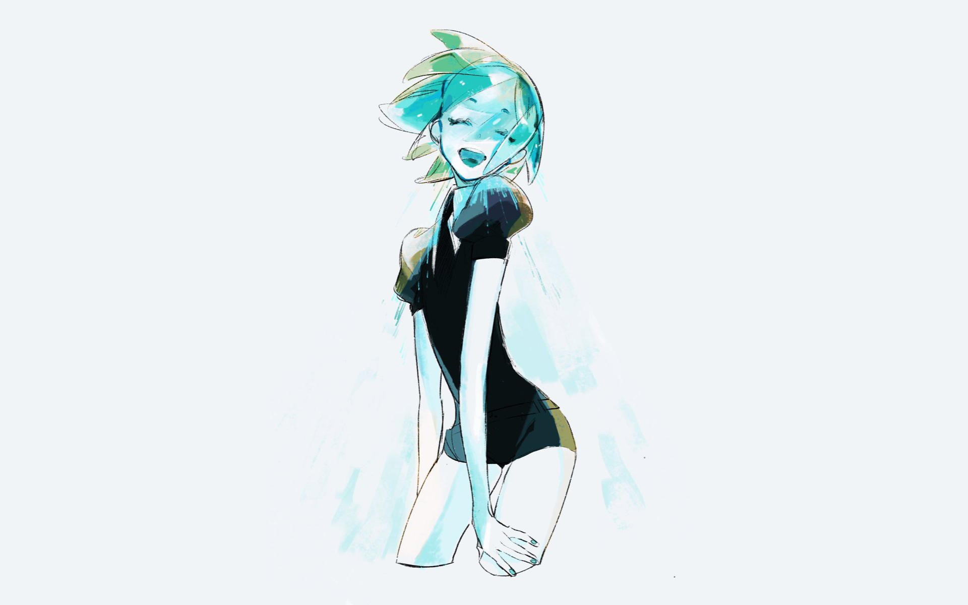 Phos from Houseki no Kuni HD Wallpaper