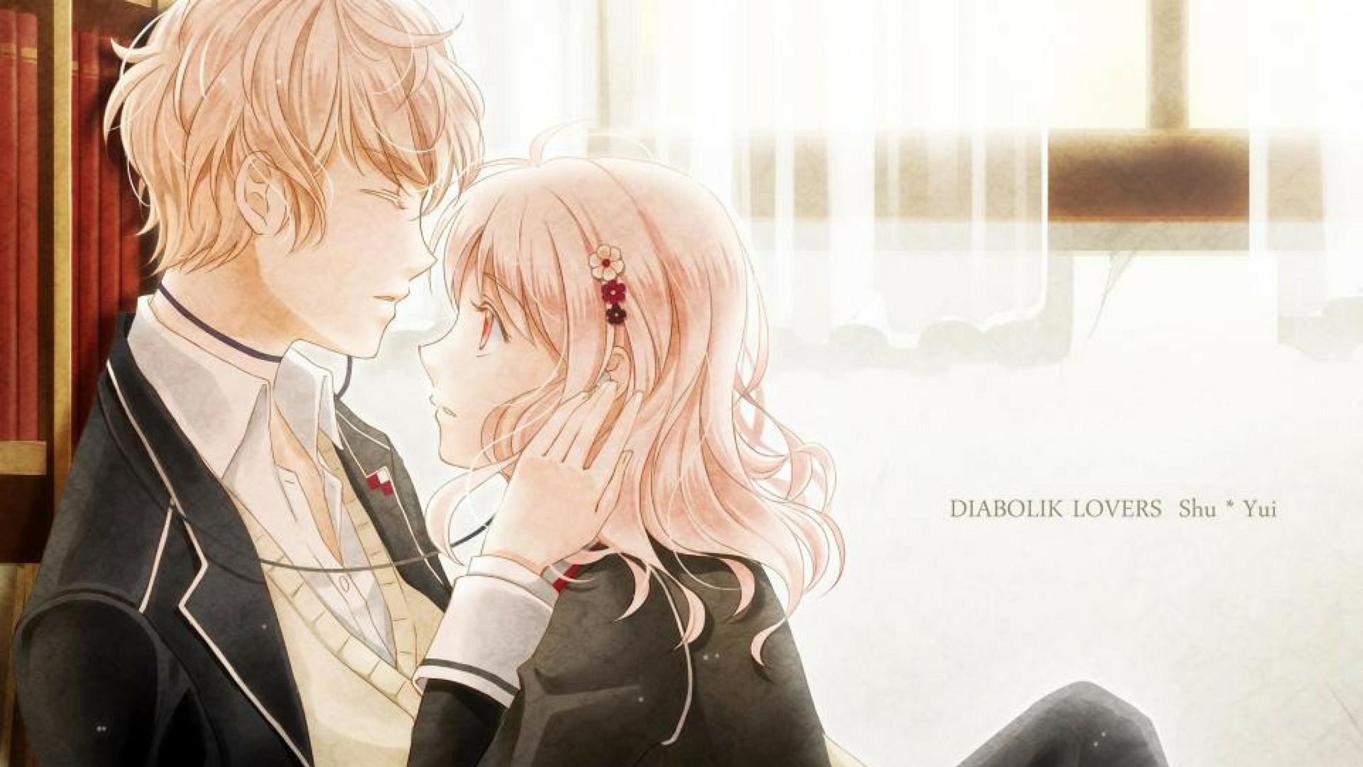 Diabolik Lovers Shu and Yui HD Wallpaper