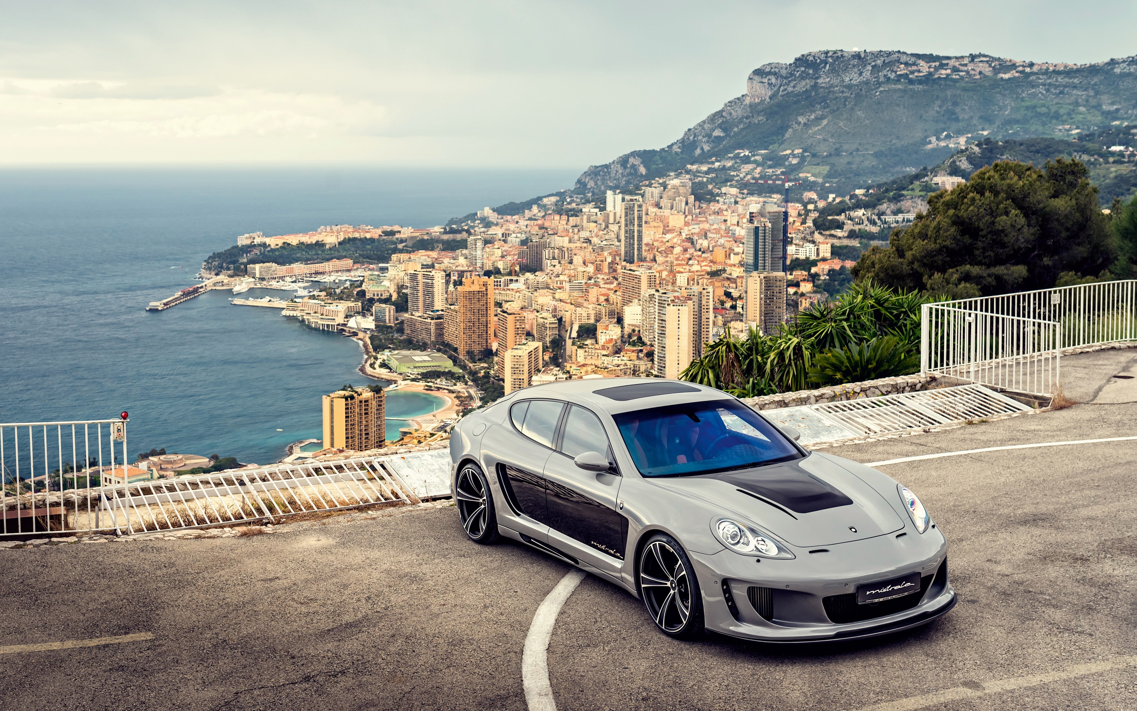 4K Porsche Panamera tuned in Monaco HD Wallpaper