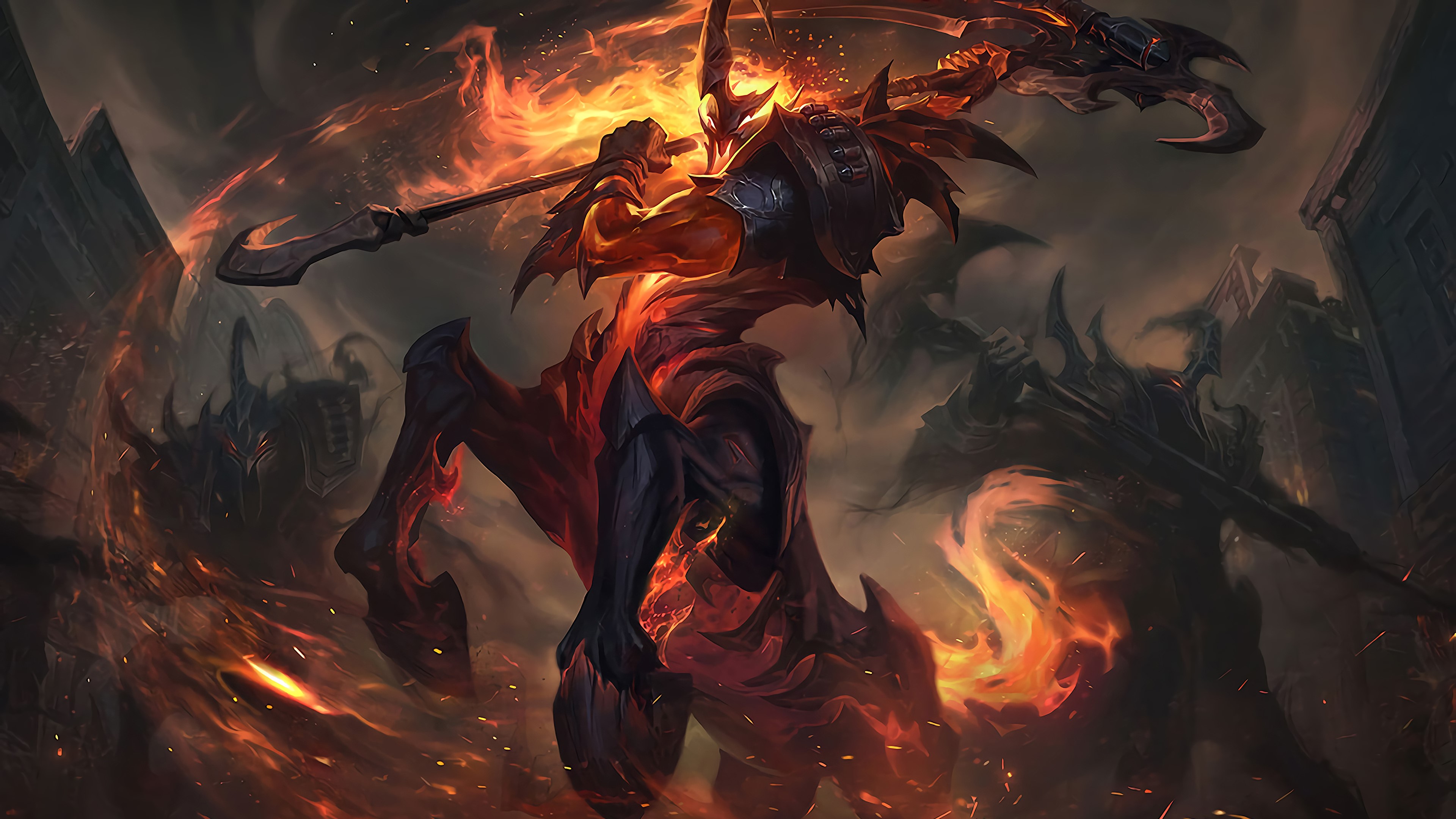 4K High Noon Hecarim from League of Legends HD Wallpaper