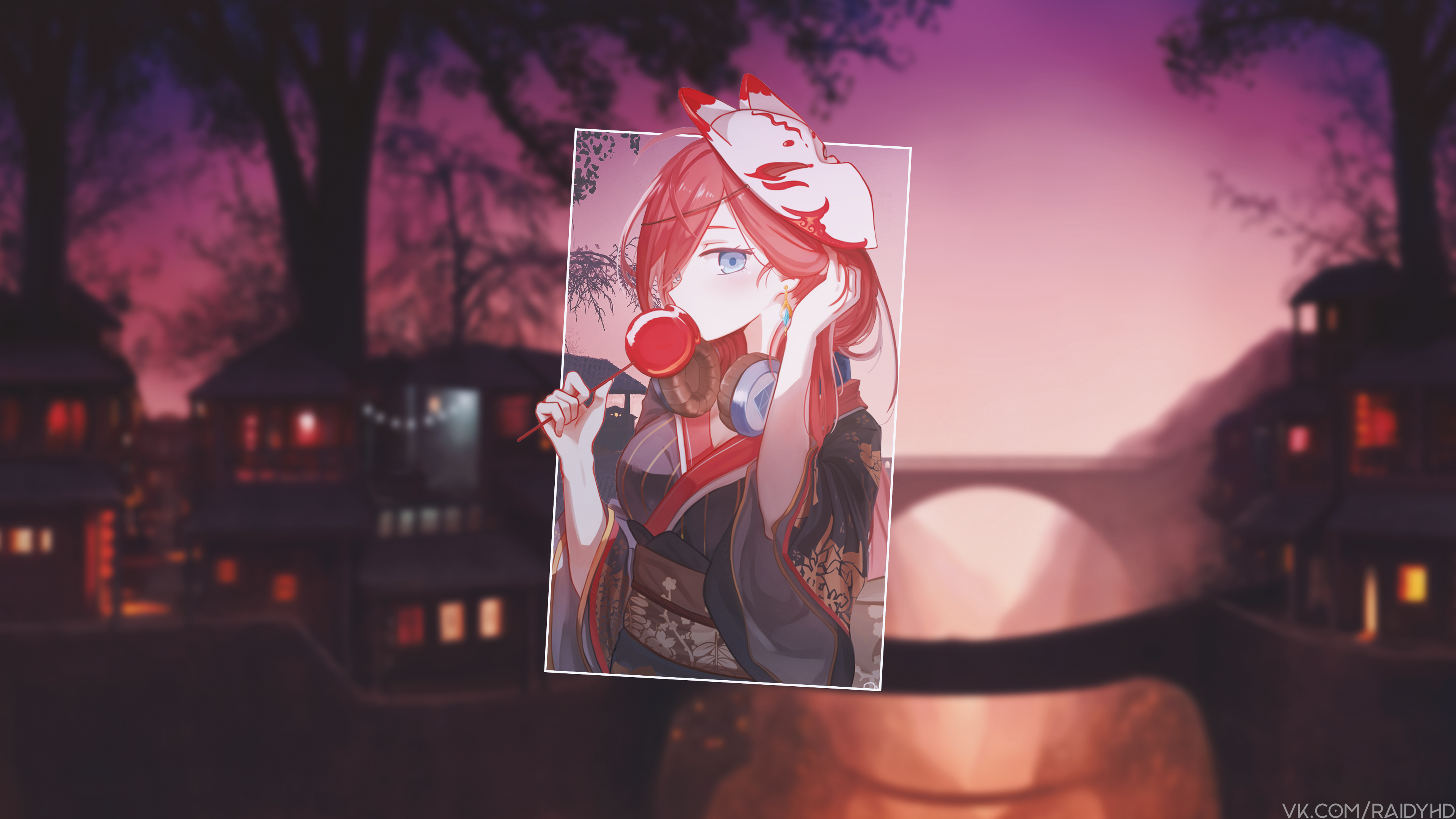 4K Nakano Miku from 5-toubun no Hanayome HD Wallpaper